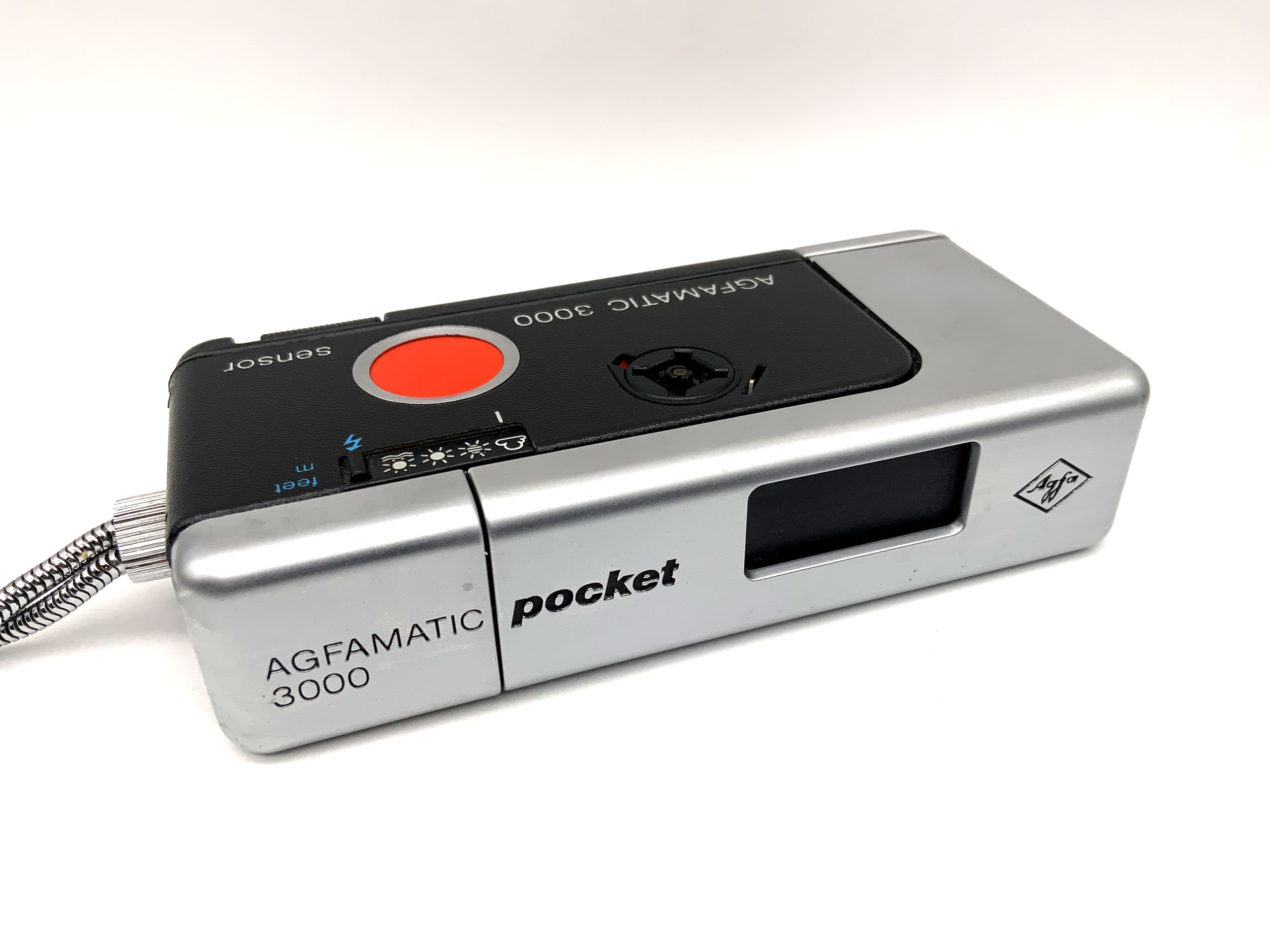 Agfa Agfamatic miniature camera with subminiature camera