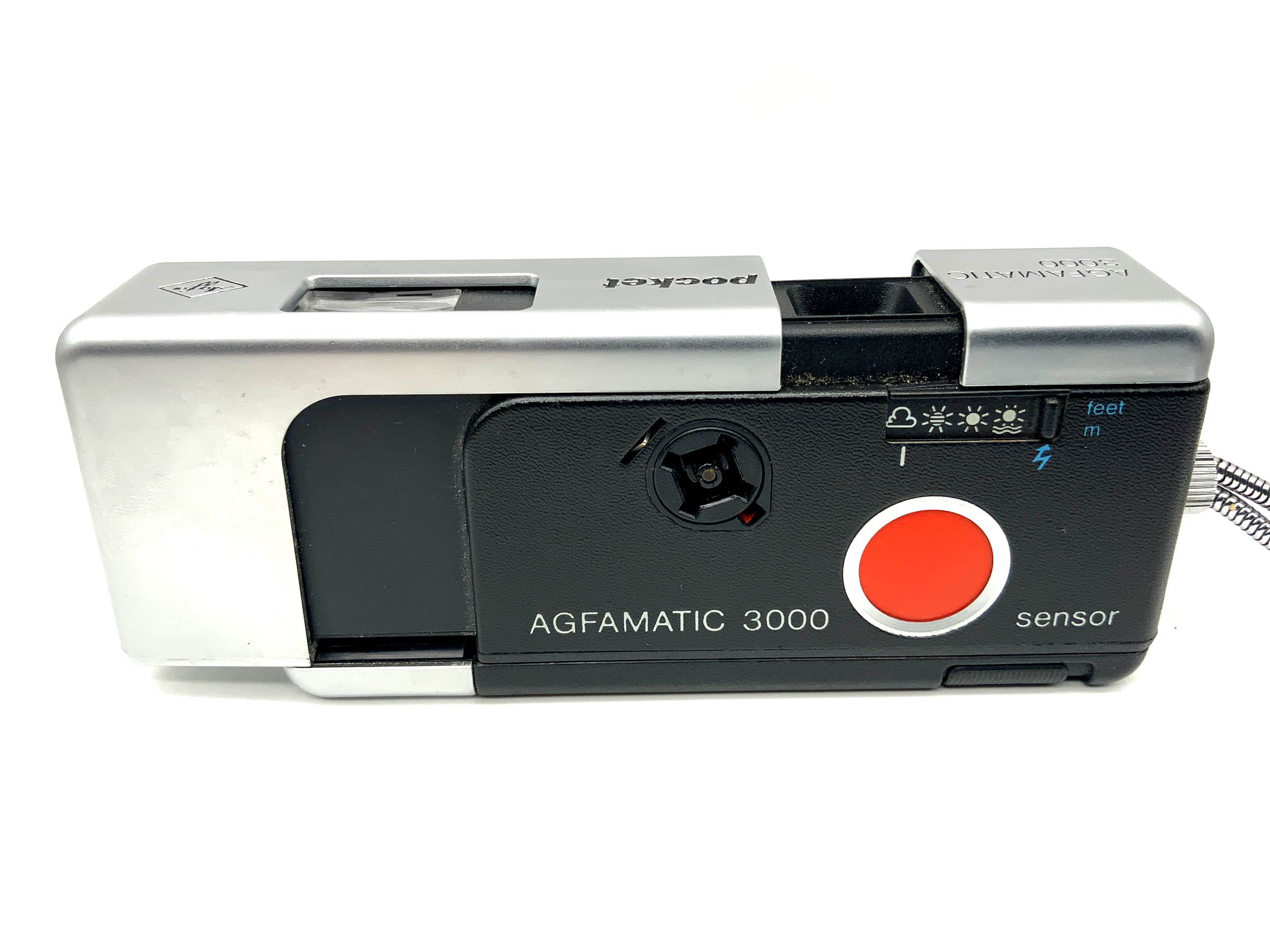 Agfa Agfamatic miniature camera with subminiature camera