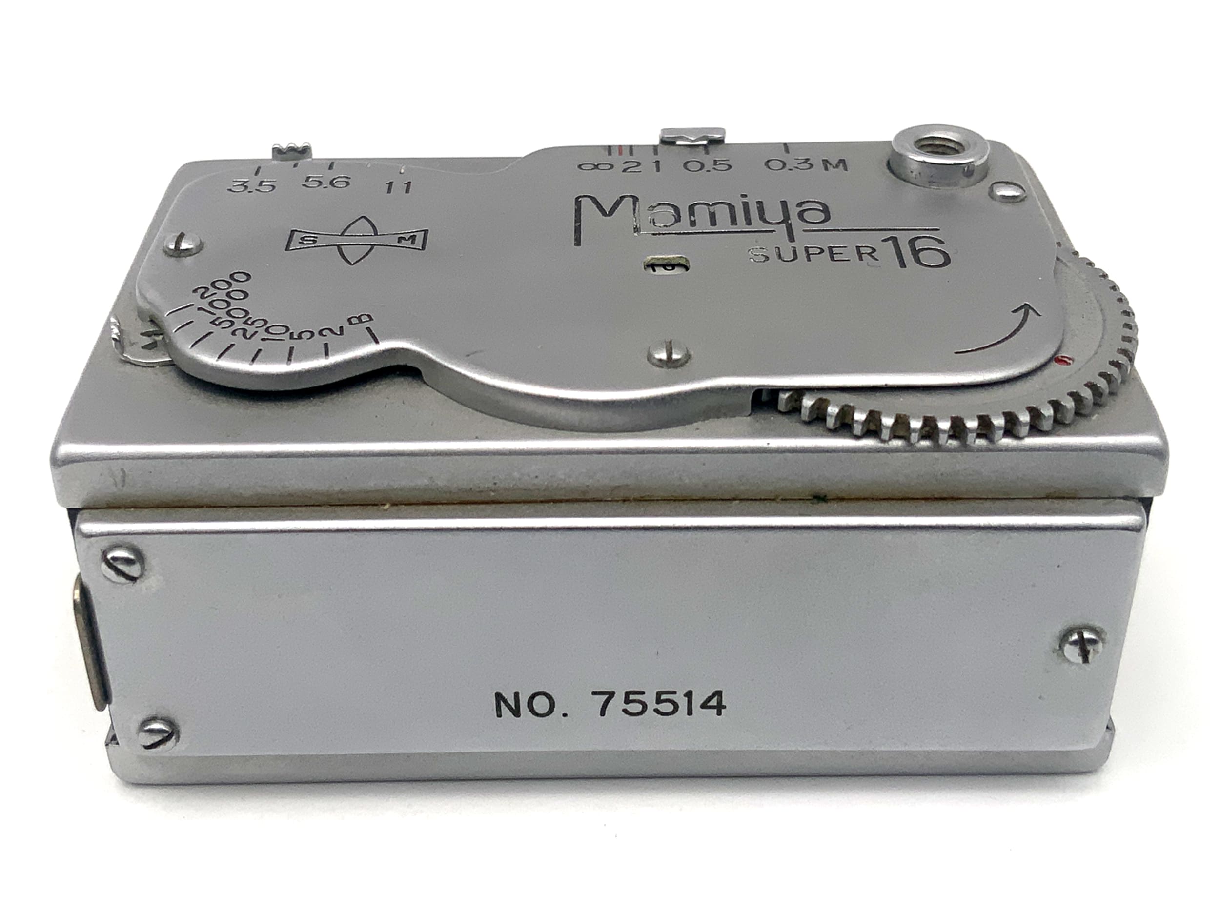 Mamiya Super 16 miniature camera with 25mm 1:3.5 subminiature camera