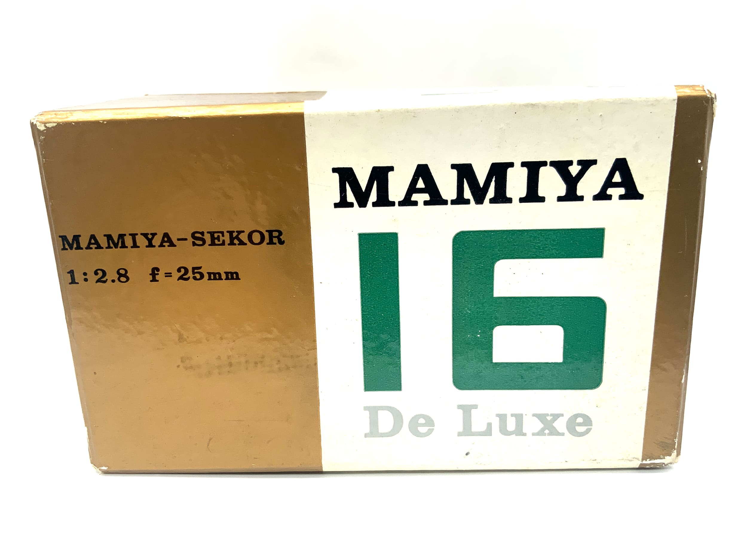 Mamiya 16 De Luxe miniature camera with 25mm 1:2.8 subminiature camera