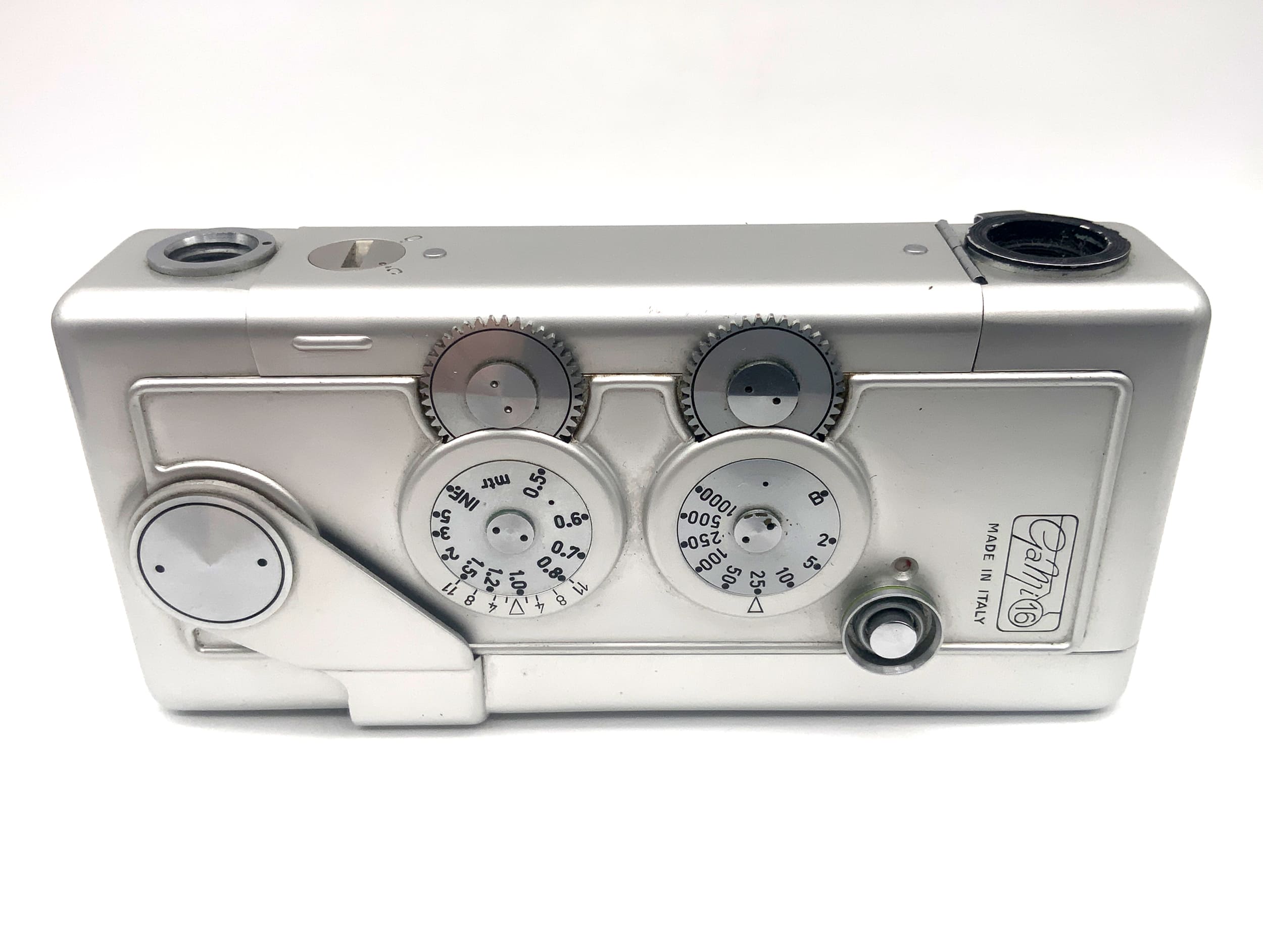 Galileo Gami 16 miniature camera with Esamitar 25mm 1:1.9 subminiature camera