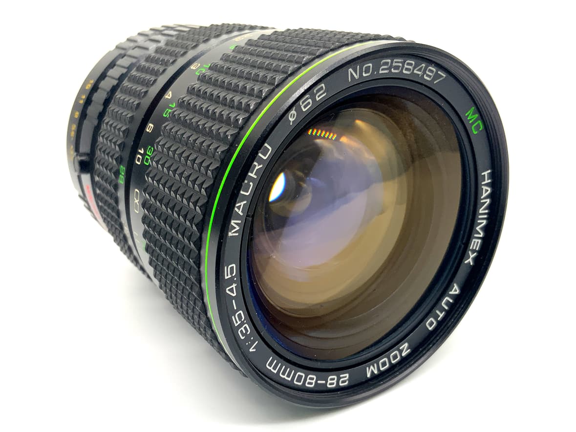 Hanimex Auto Zoom MC Macro 28-80mm 1:3.5-4.5 Objektiv Zoomobjektiv (Pentax K)