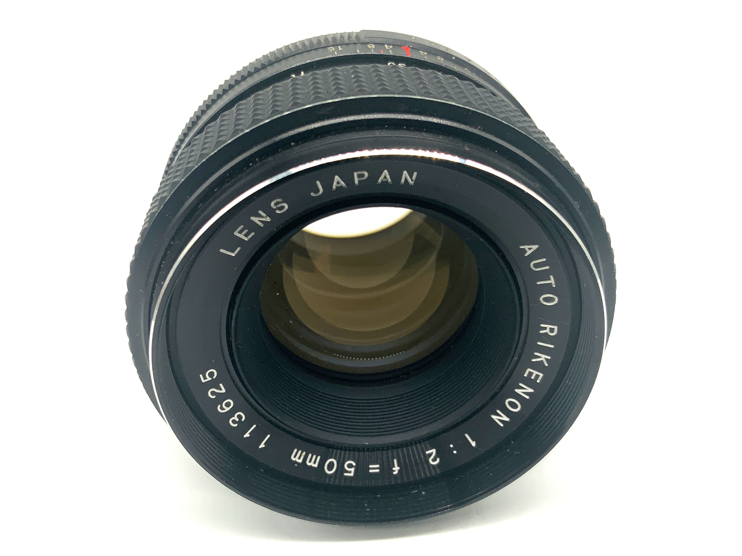 Ricoh Auto Rikenon 50mm 1:2 Objektiv Festbrennweite (M42) Text lesen!