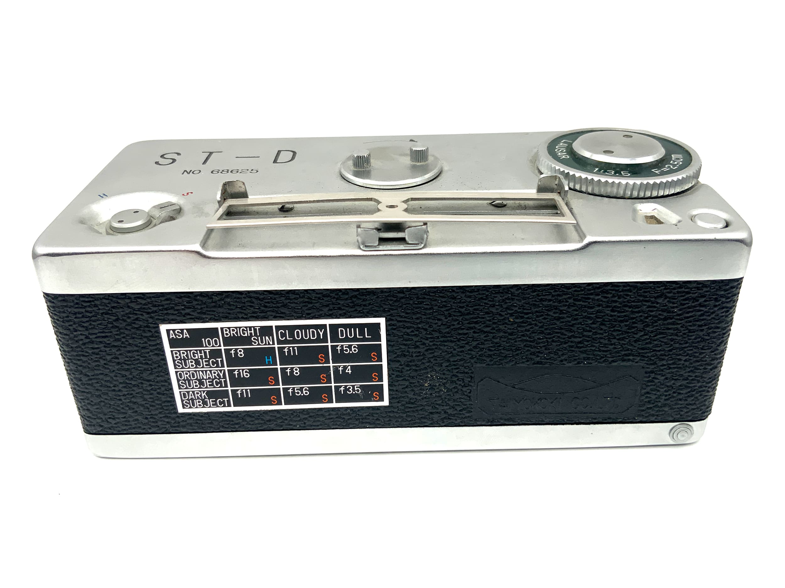 Viscawide 16 ST-D miniature camera with panorama subminiature camera