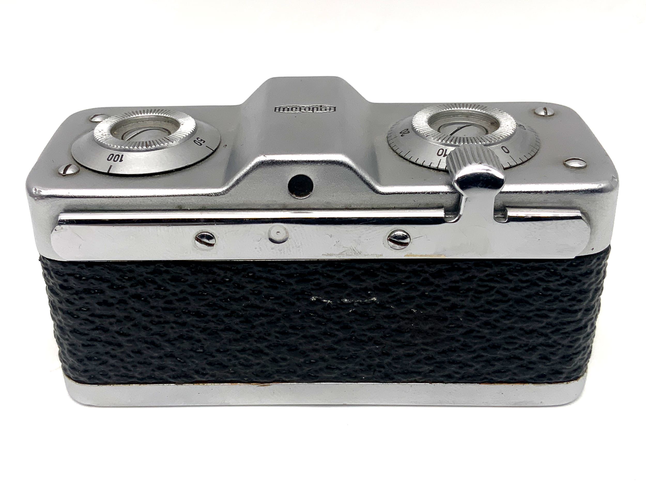 Meopta Mikroma miniature camera with Mirar 20mm 1:3.5 miniature camera
