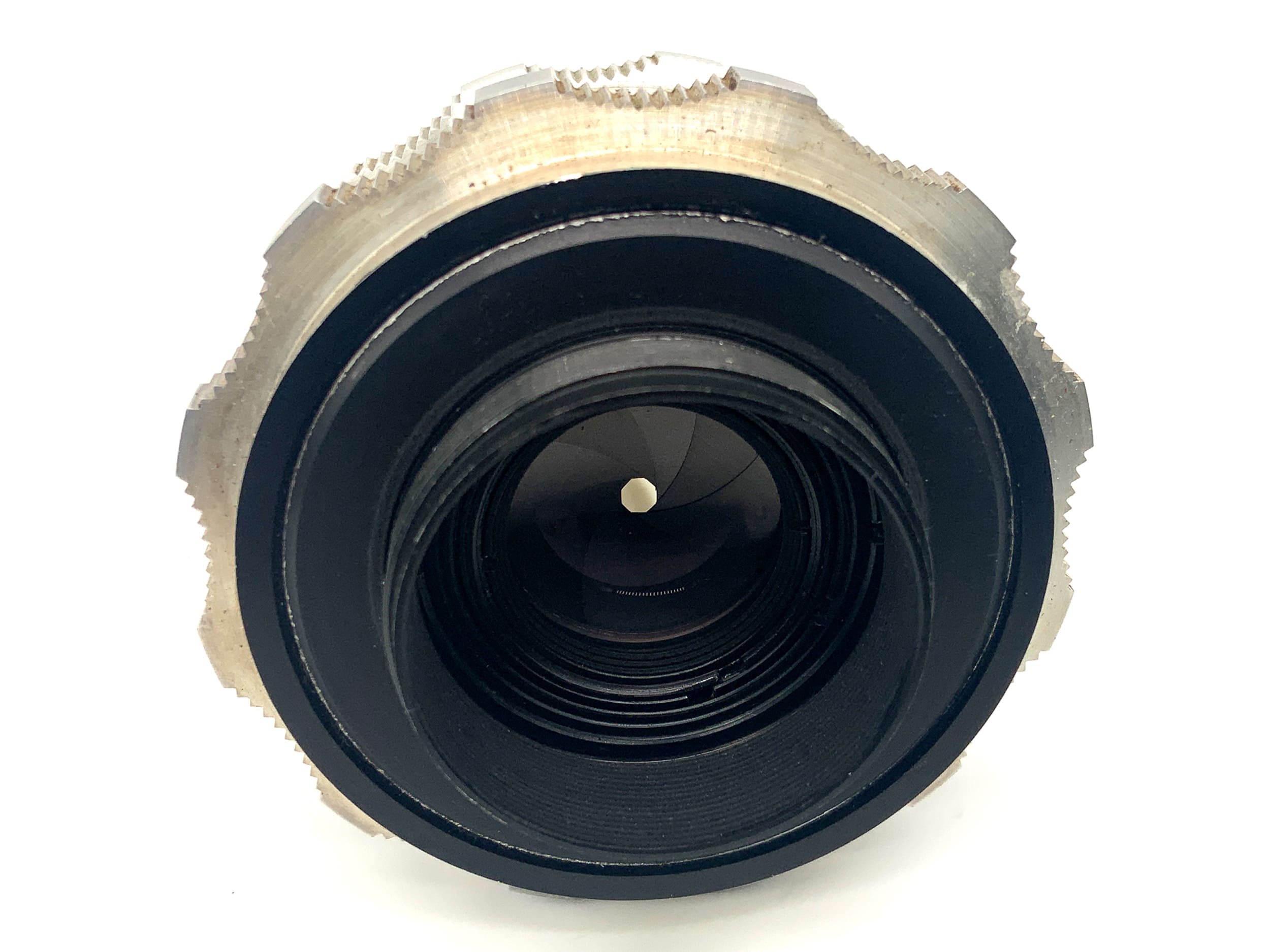 Carl Zeiss Jena Q1 Tessar 8 Blades 50mm 1:2,8 Festbrennweite (kein Anschluss)