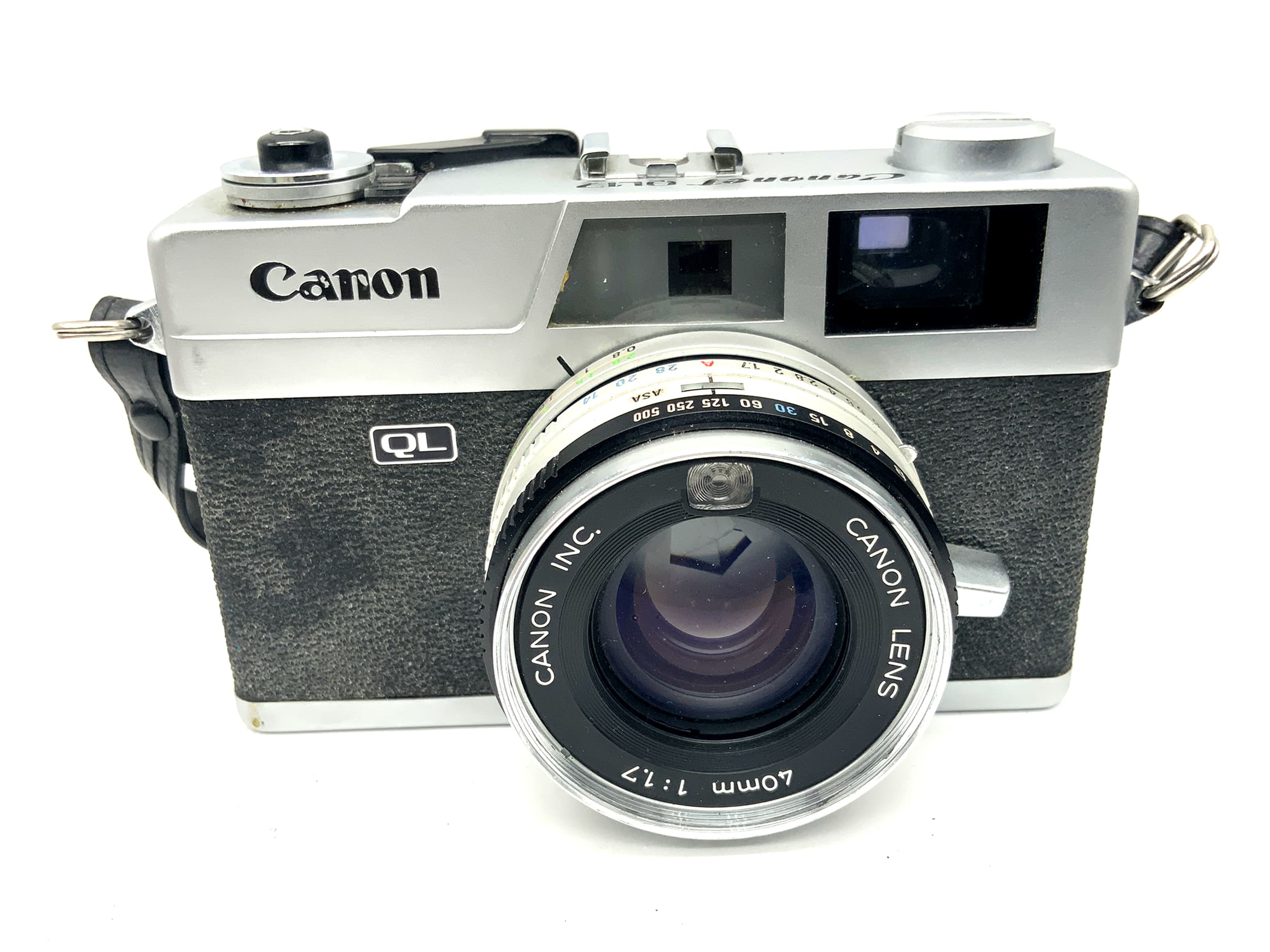 Canon Canonet QL17 Messsucherkamera mit 40mm 1:1.7 Kompaktkamera Analogkamera