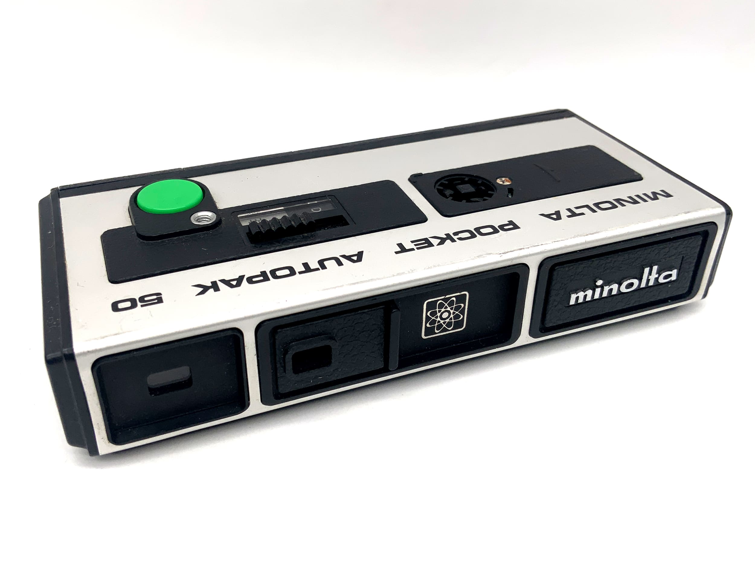 Minolta Pocket Autopak 50 miniature camera with subminiature camera