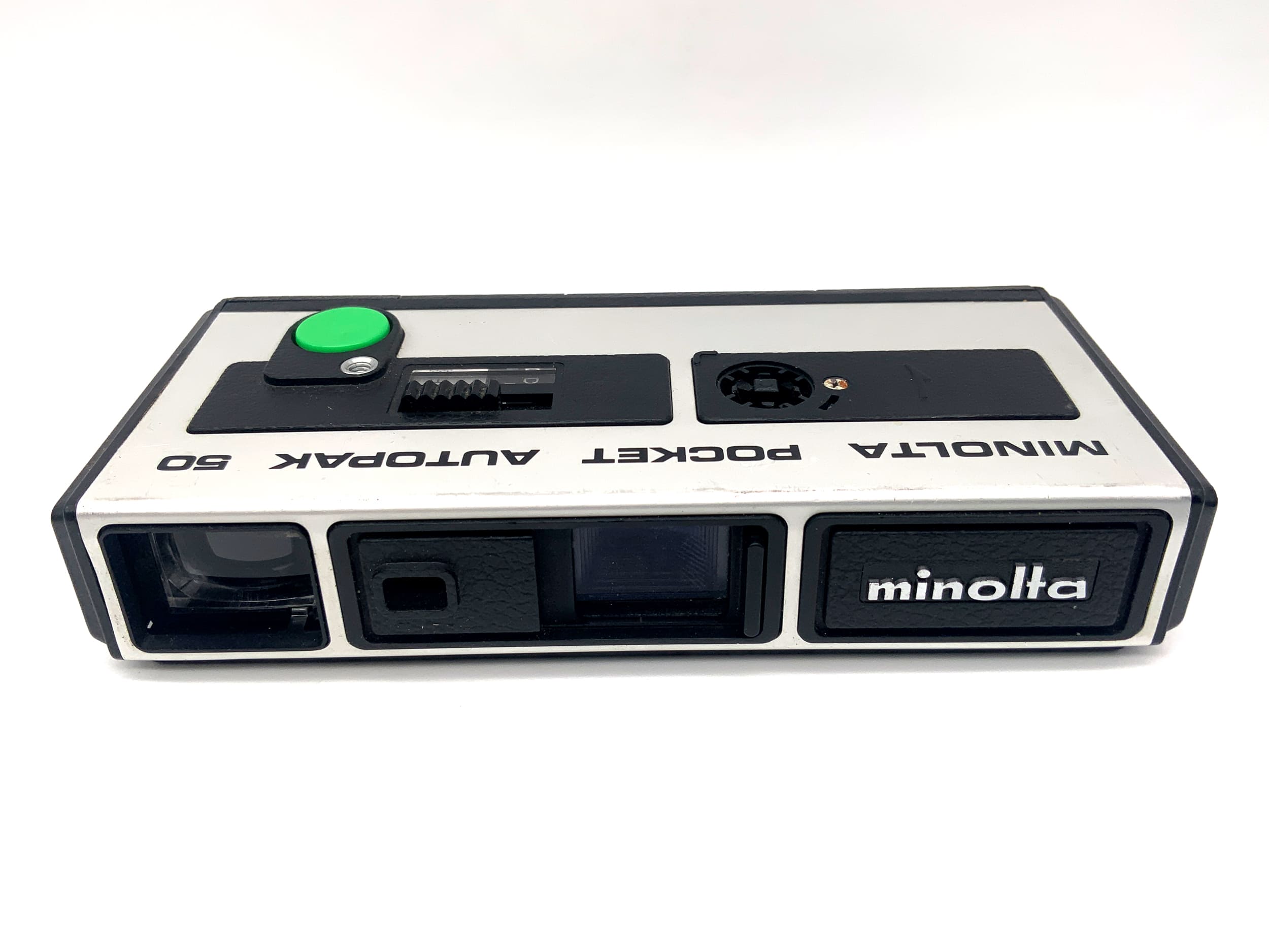 Minolta Pocket Autopak 50 miniature camera with subminiature camera