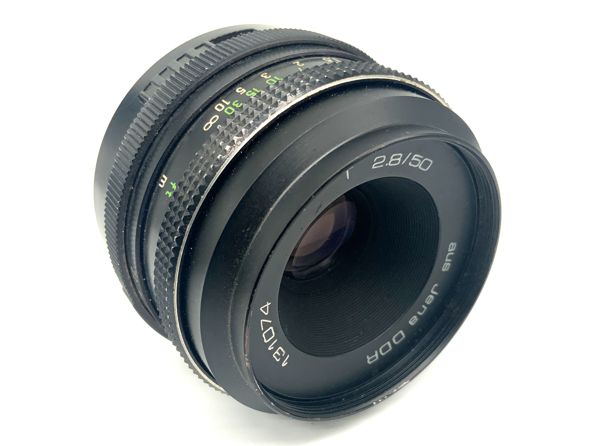 Carl Zeiss Jena Tessar 50mm 1:2,8 Objektiv Festbrennweite (M42) Pilz!