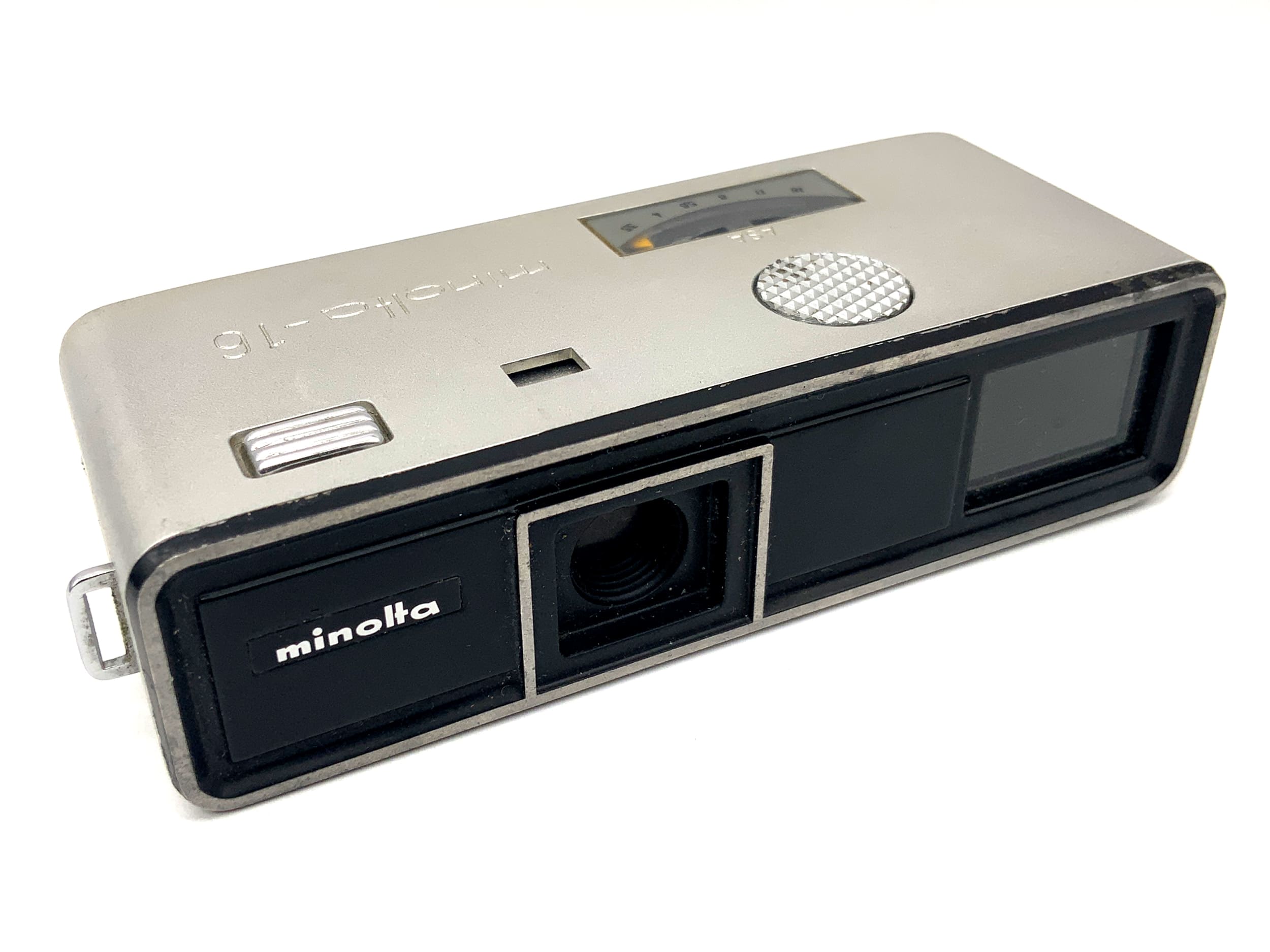 Minolta Model P miniature camera with Rokkor 25mm 1:3.5 subminiature camera