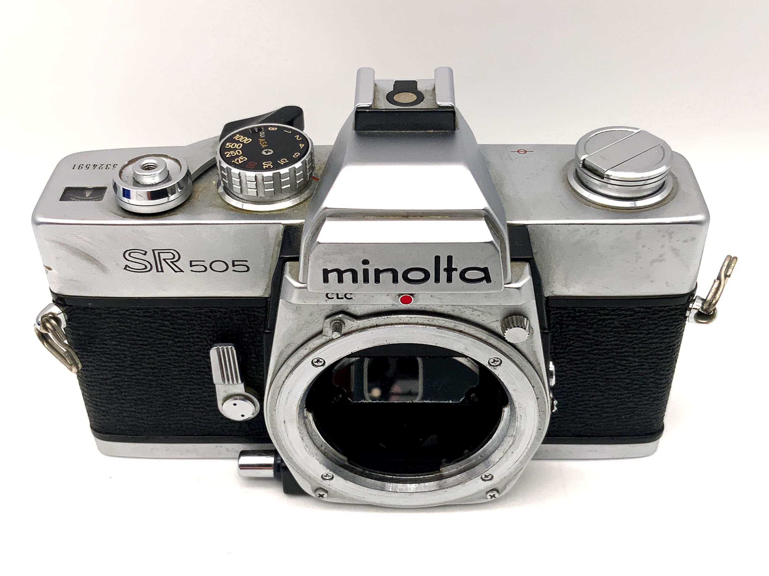 Minolta SR 505 35mm SLR analog camera body (Minolta MD)