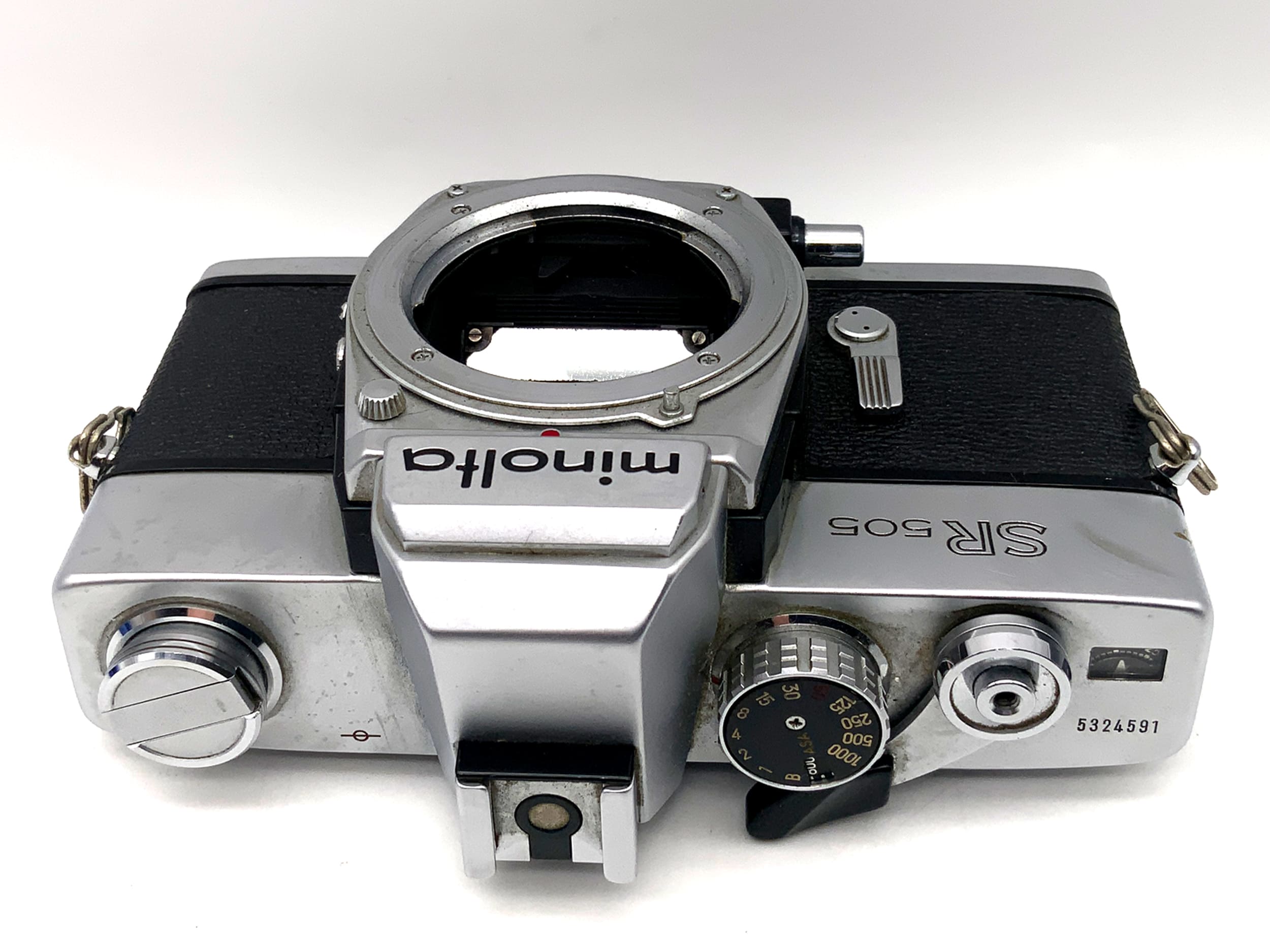 Minolta SR 505 35mm SLR analog camera body (Minolta MD)