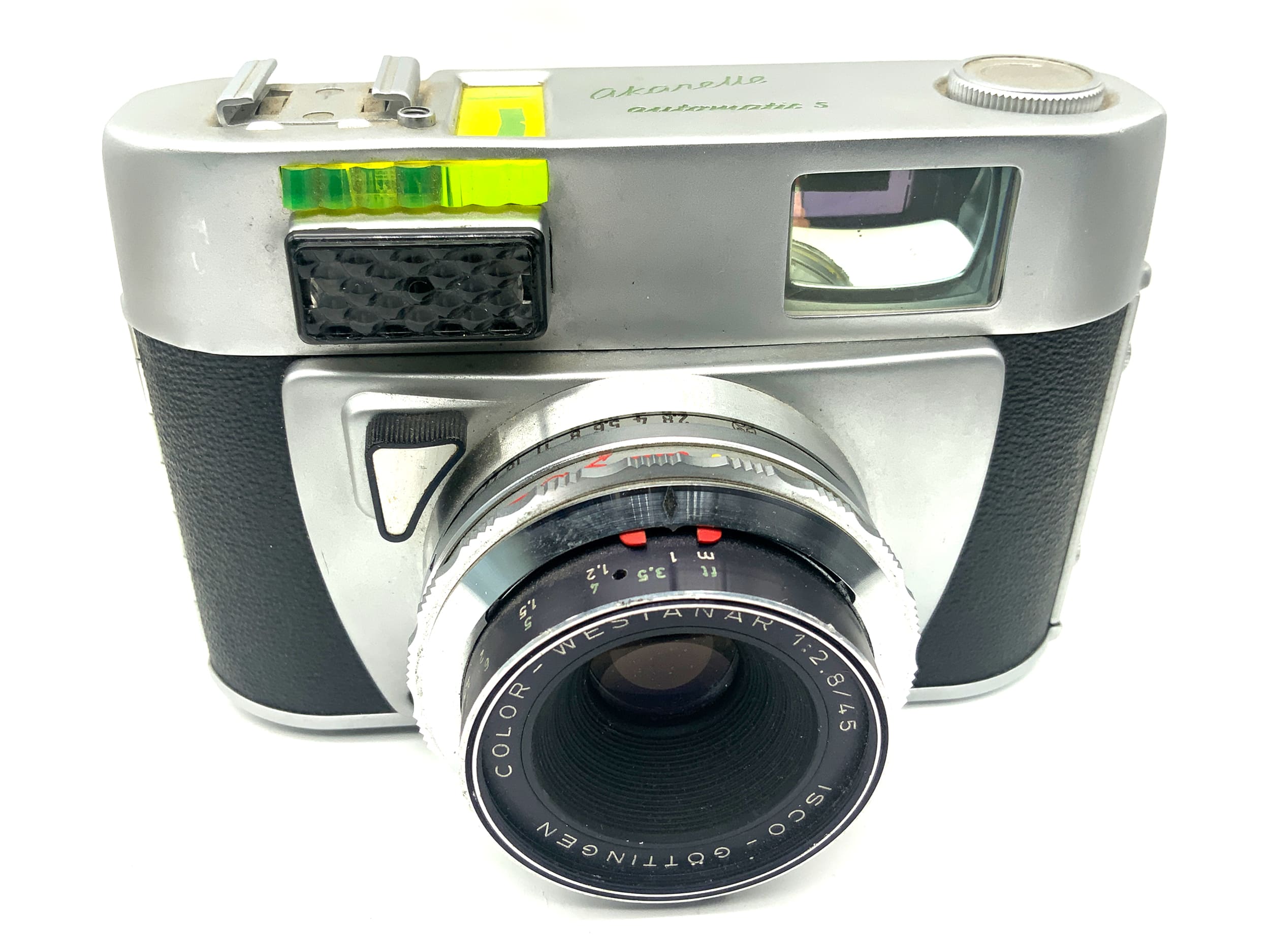 Aka Akarelle Automatic S Sucherkamera mit Isco Color-Westanar 45mm 1:2.8