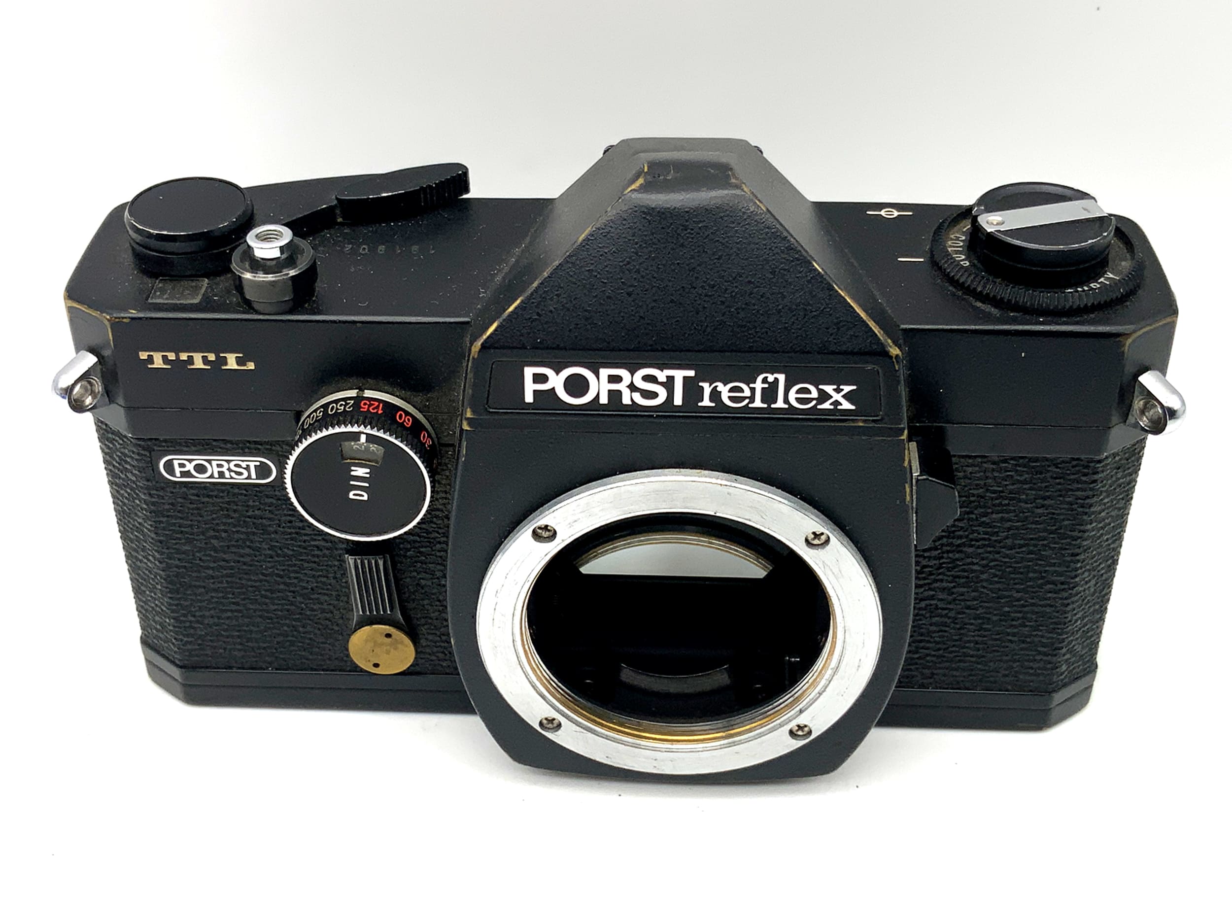 Porst Reflex TTL 35mm SLR analog camera body (M42)