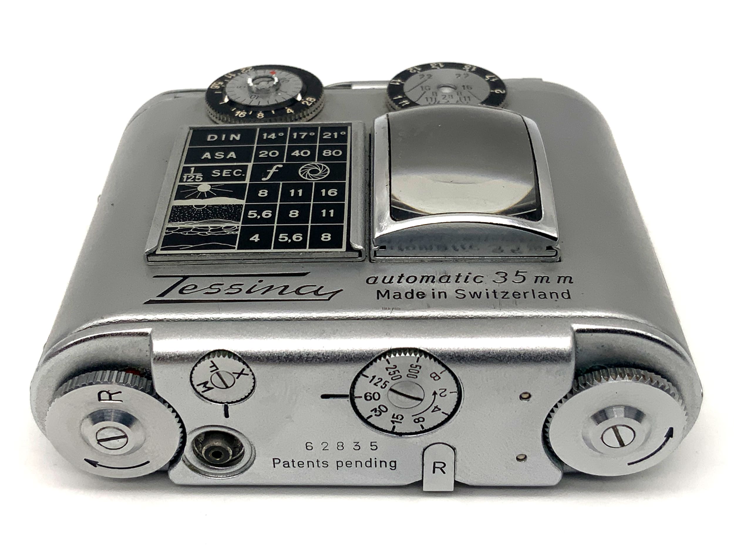 Concava Tessina Automatic 35mm miniature camera with 25mm 1:2.8 subminiature camera