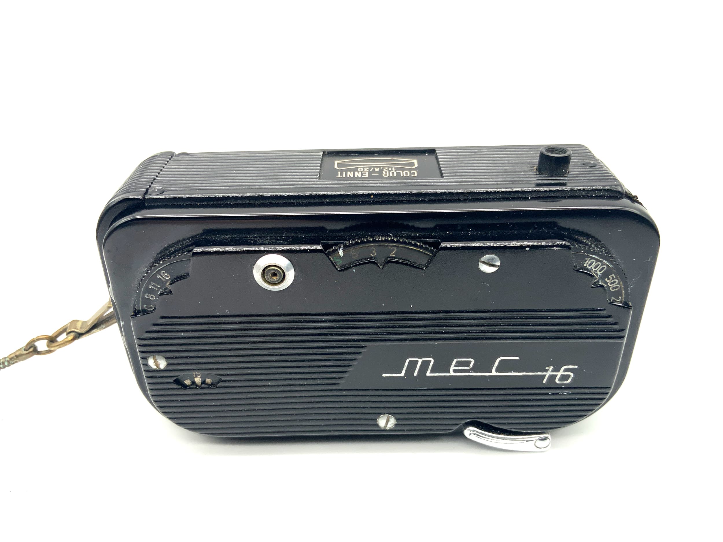 Feinwerktechnik MEC 16 Black miniature camera with Color-Ennit 20mm 1:2.8