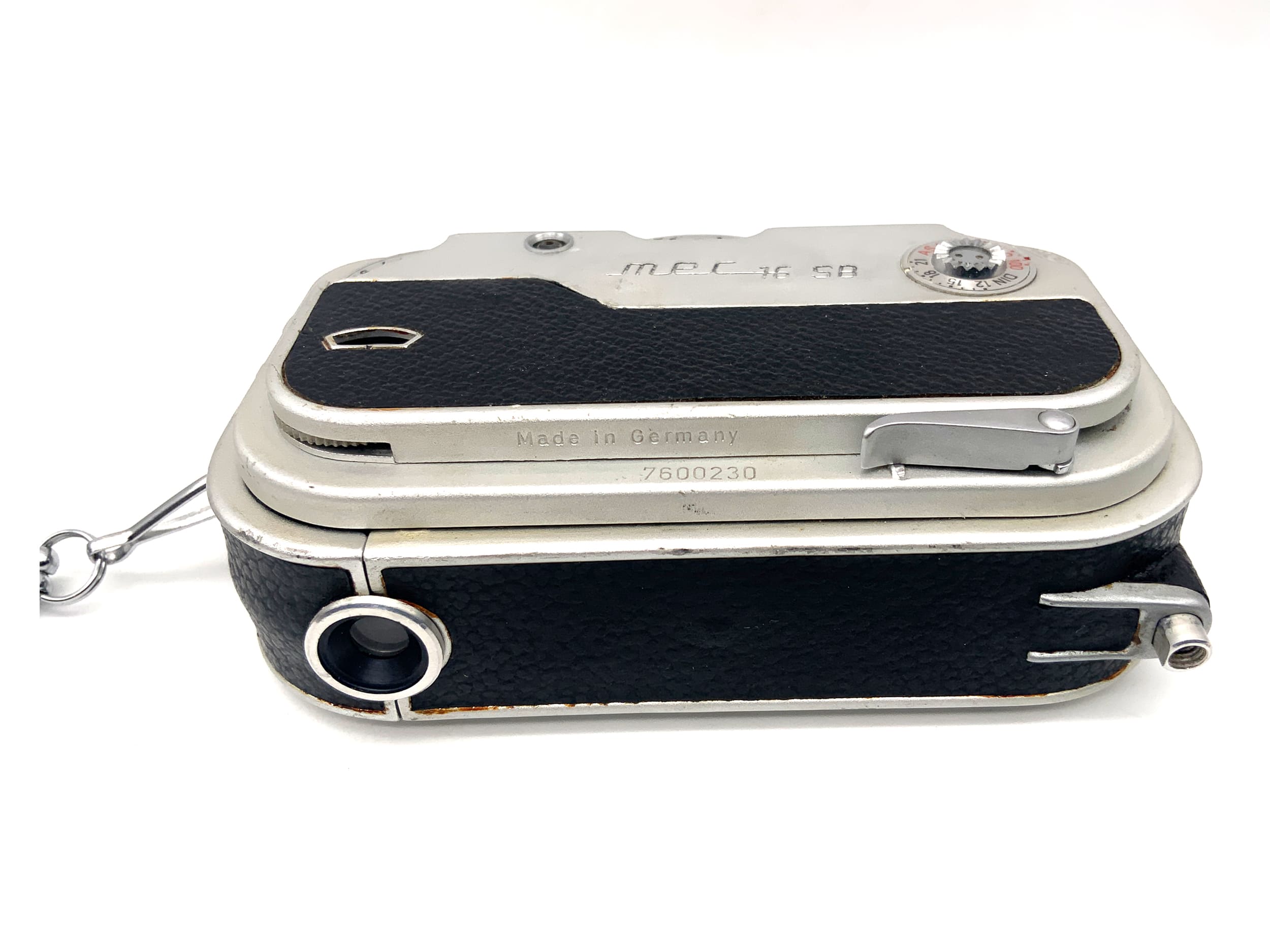 Feinwerktechnik MEC 16 SB miniature camera with Rodenstock Heligon 22mm 1:2