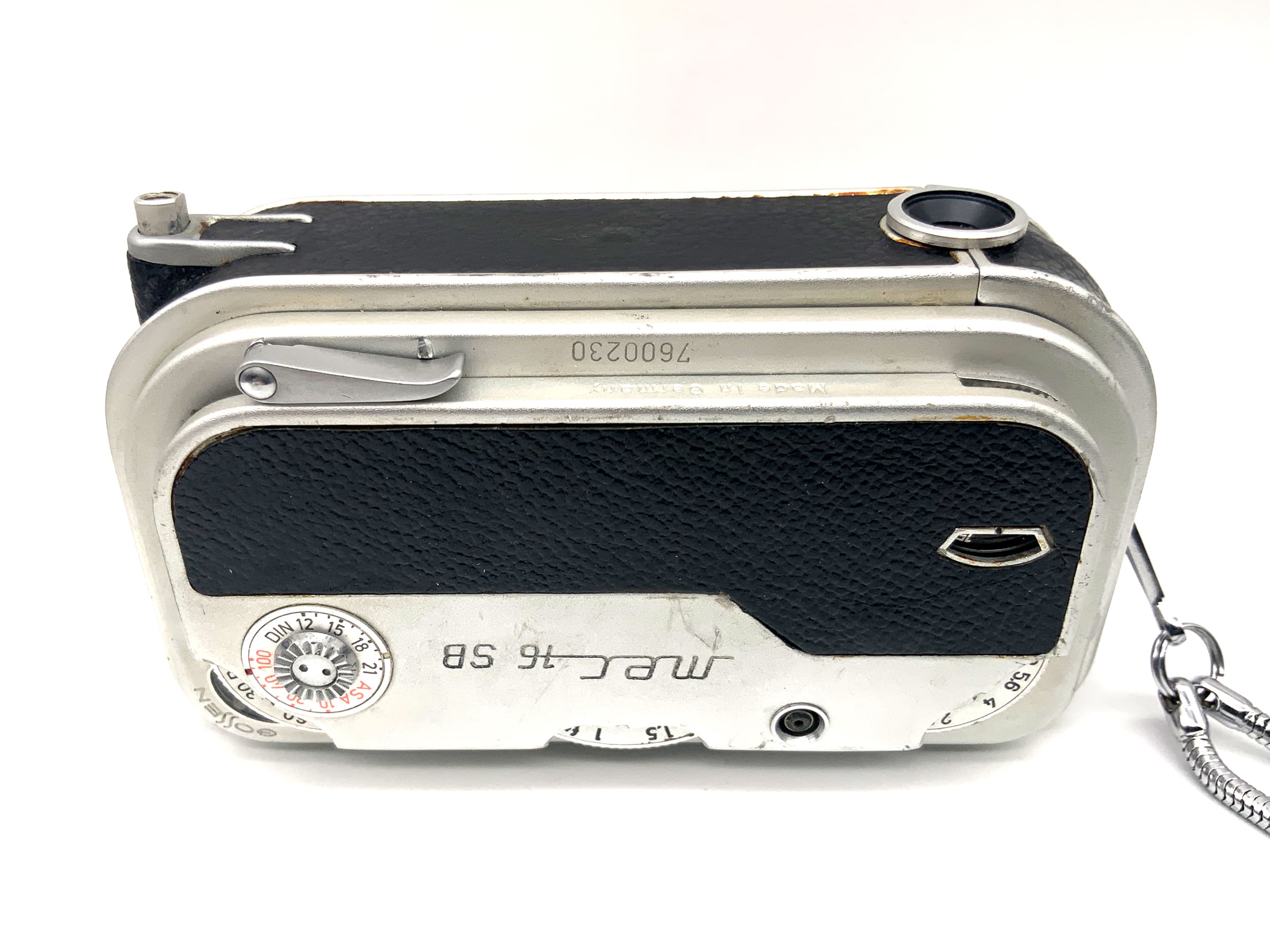 Feinwerktechnik MEC 16 SB miniature camera with Rodenstock Heligon 22mm 1:2