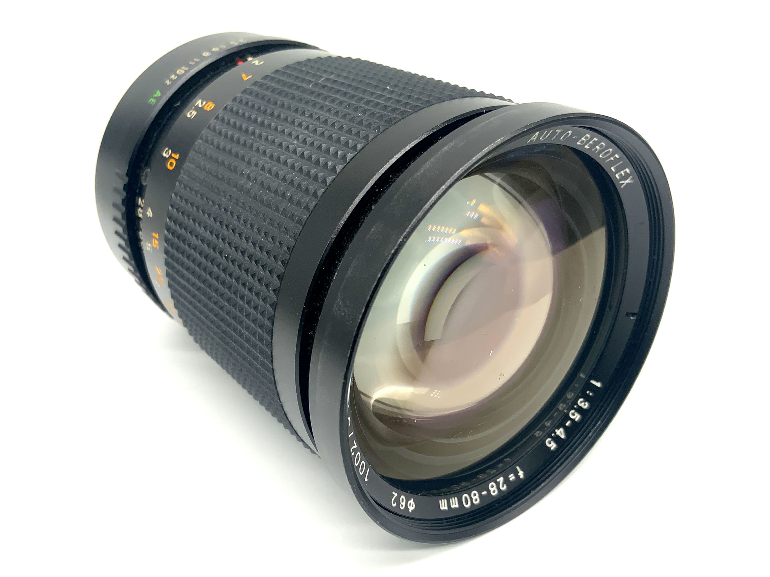 Beroflex MC Auto 28-80mm 1:3.5-4.5 Objektiv Zoomobjektiv (Konica AR)