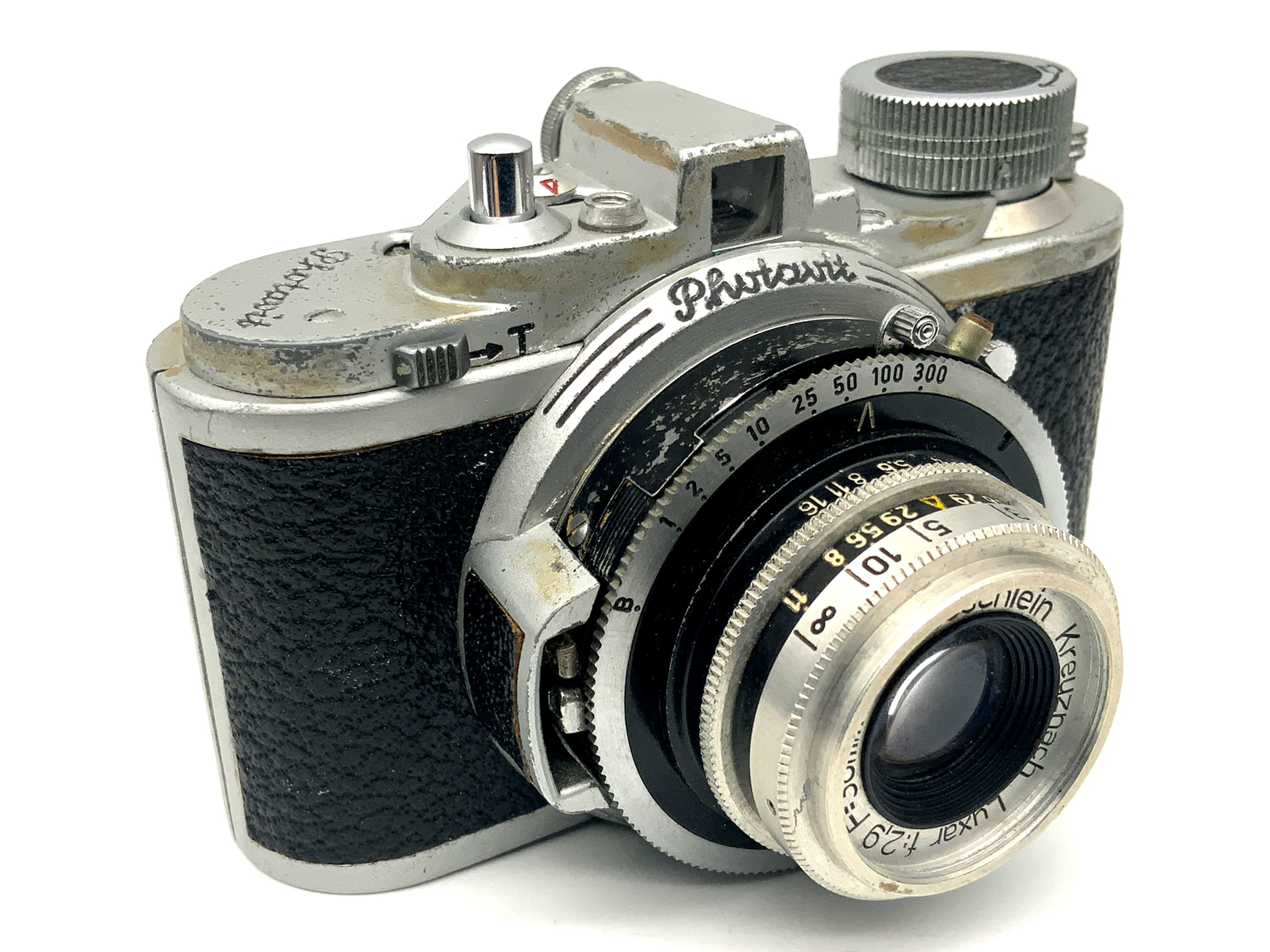 Bolta Photavit V viewfinder camera with Roeschlein Kreuznach Luxar 38mm 1:2.9 lens