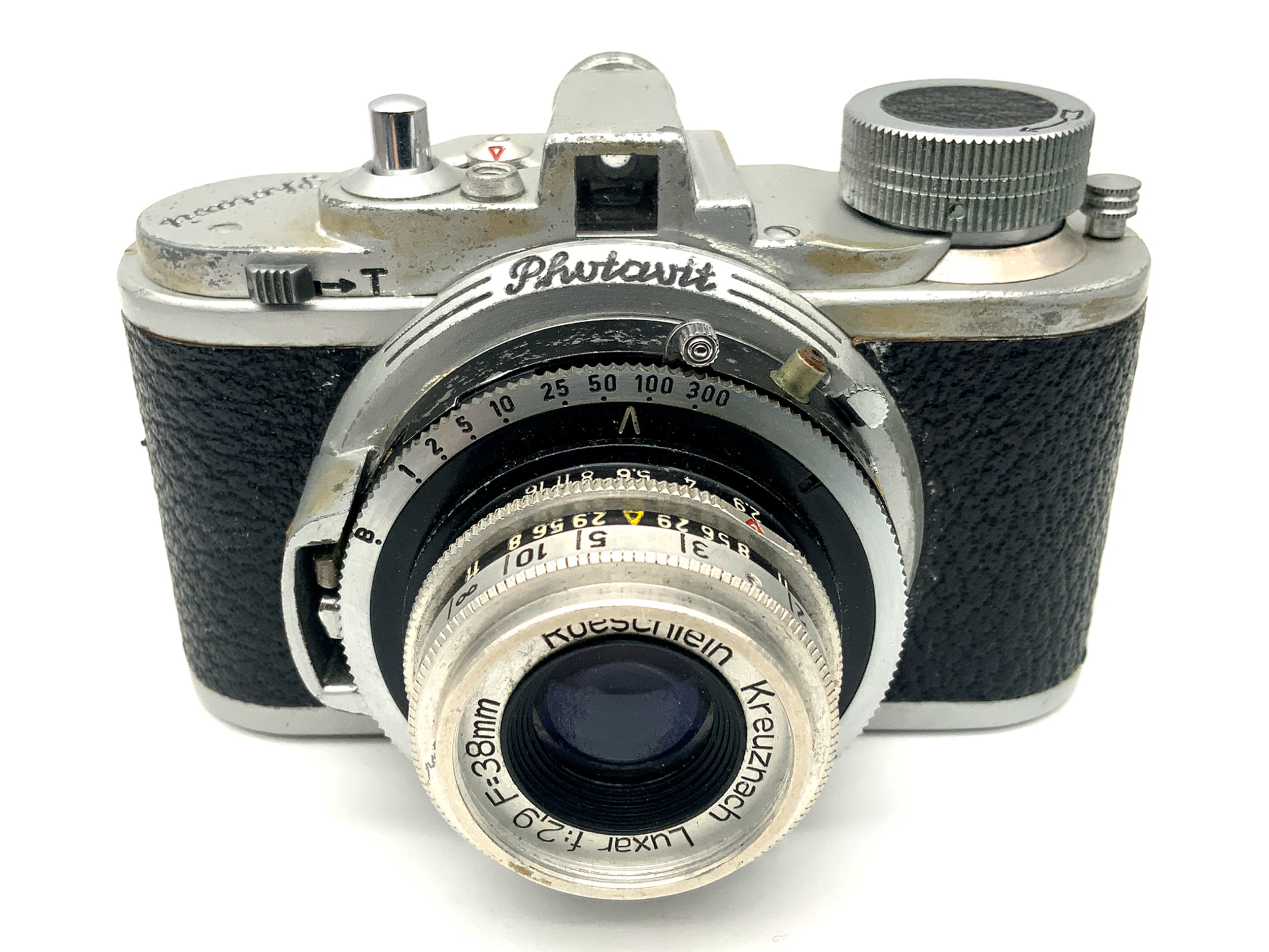 Bolta Photavit V viewfinder camera with Roeschlein Kreuznach Luxar 38mm 1:2.9 lens