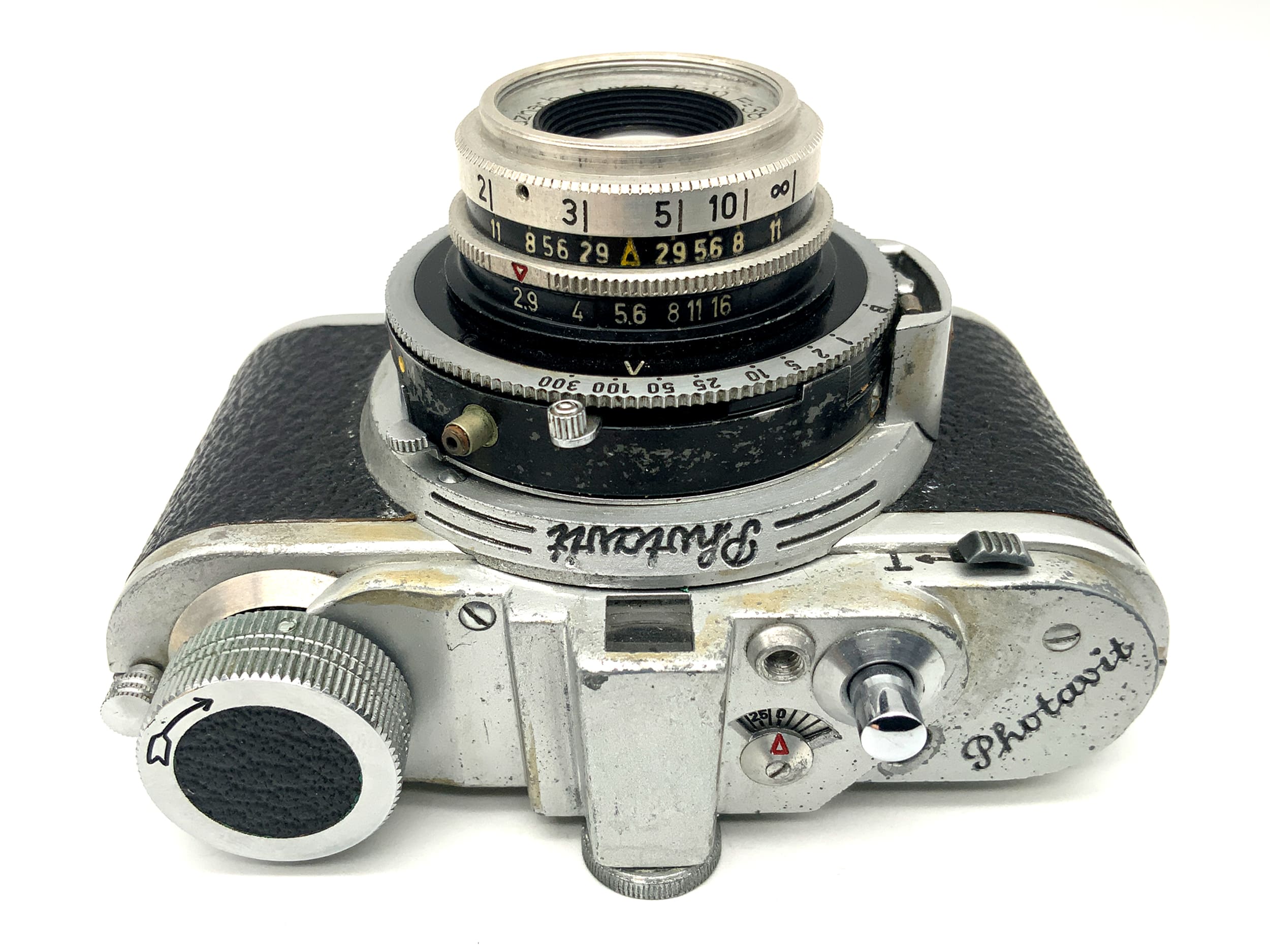 Bolta Photavit V viewfinder camera with Roeschlein Kreuznach Luxar 38mm 1:2.9 lens