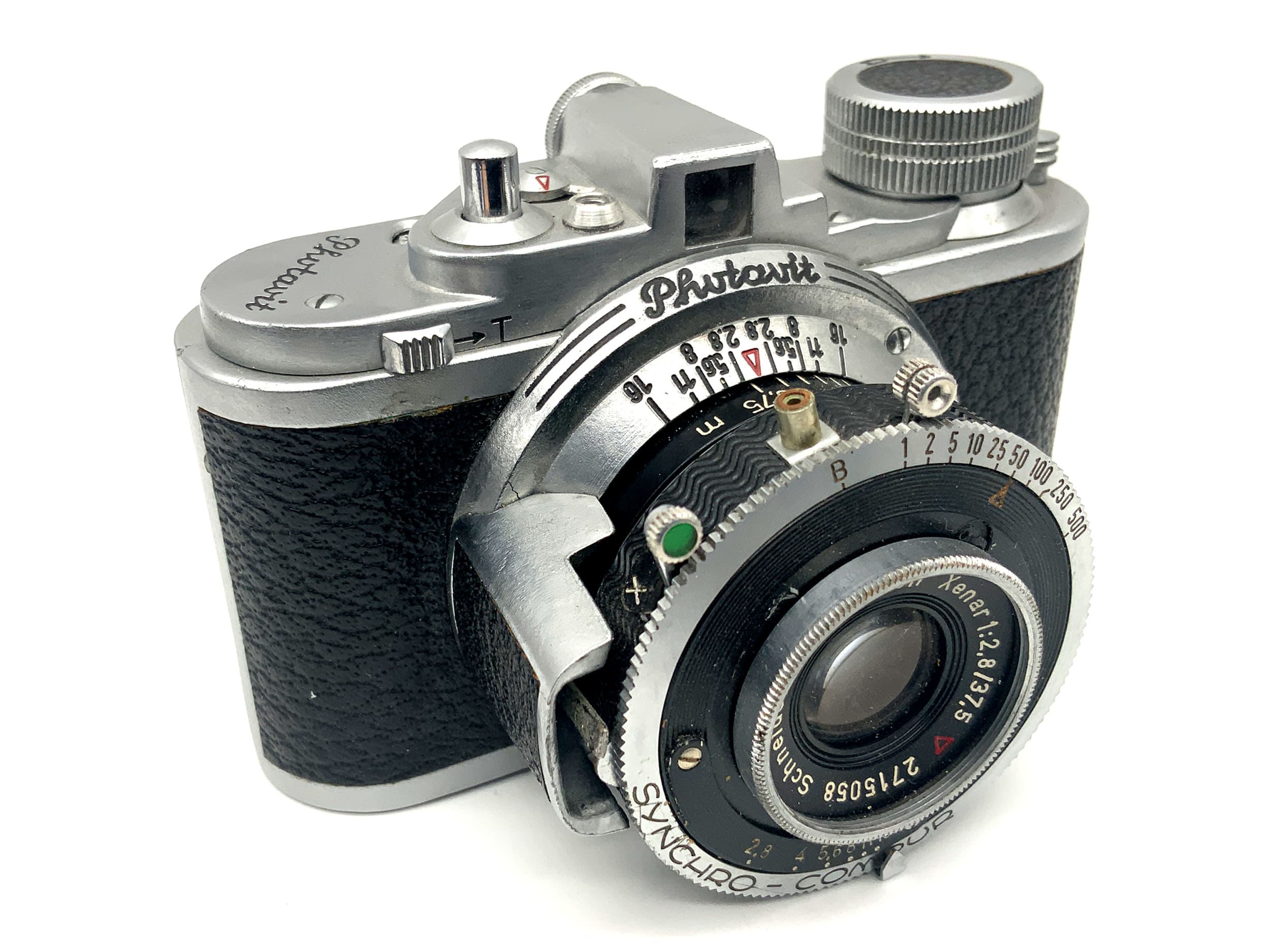 Bolta Photavit IV viewfinder camera with Schneider Kreuznach Xenar 37.5mm 1:2.8 lens