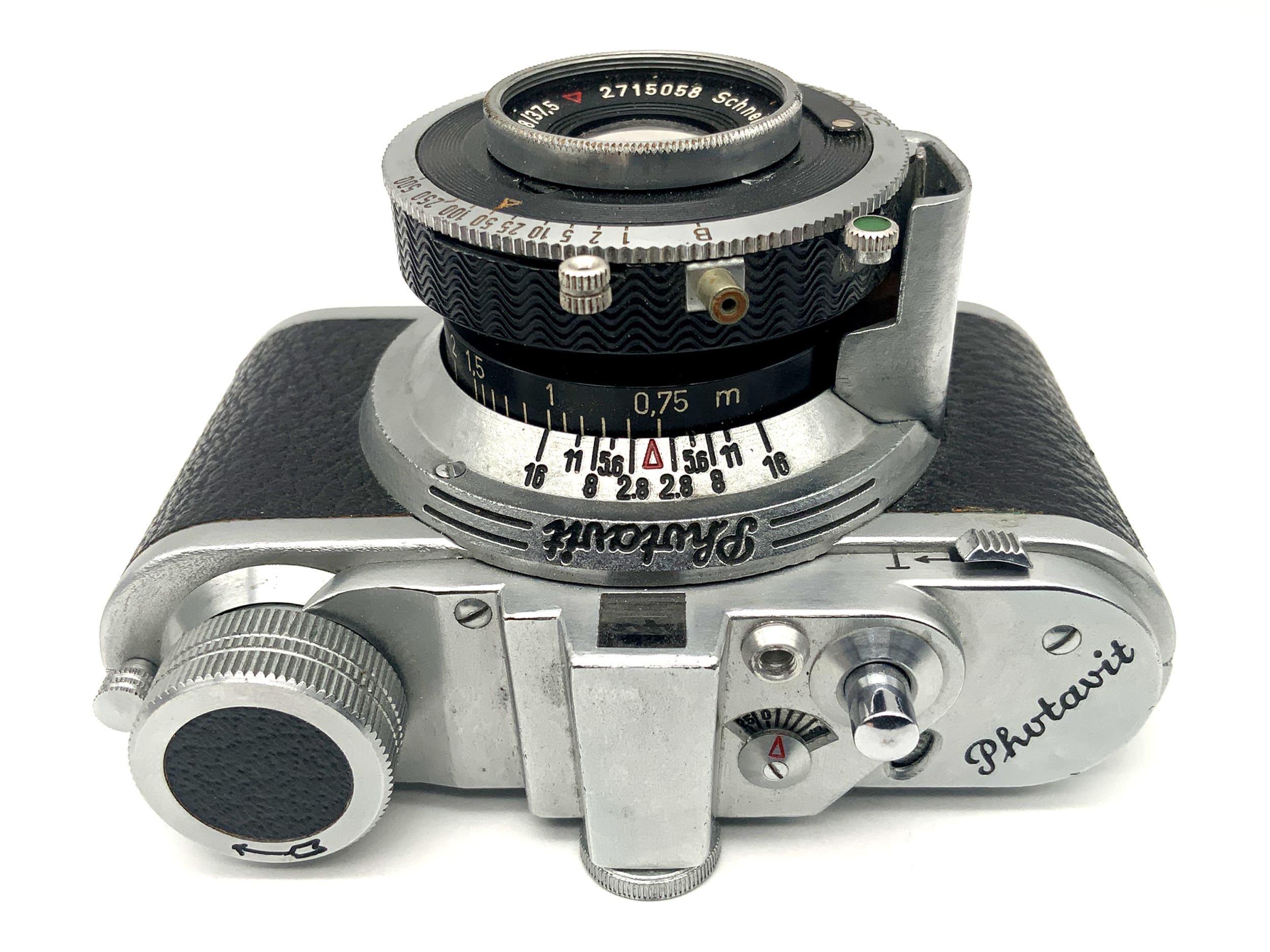 Bolta Photavit IV viewfinder camera with Schneider Kreuznach Xenar 37.5mm 1:2.8 lens