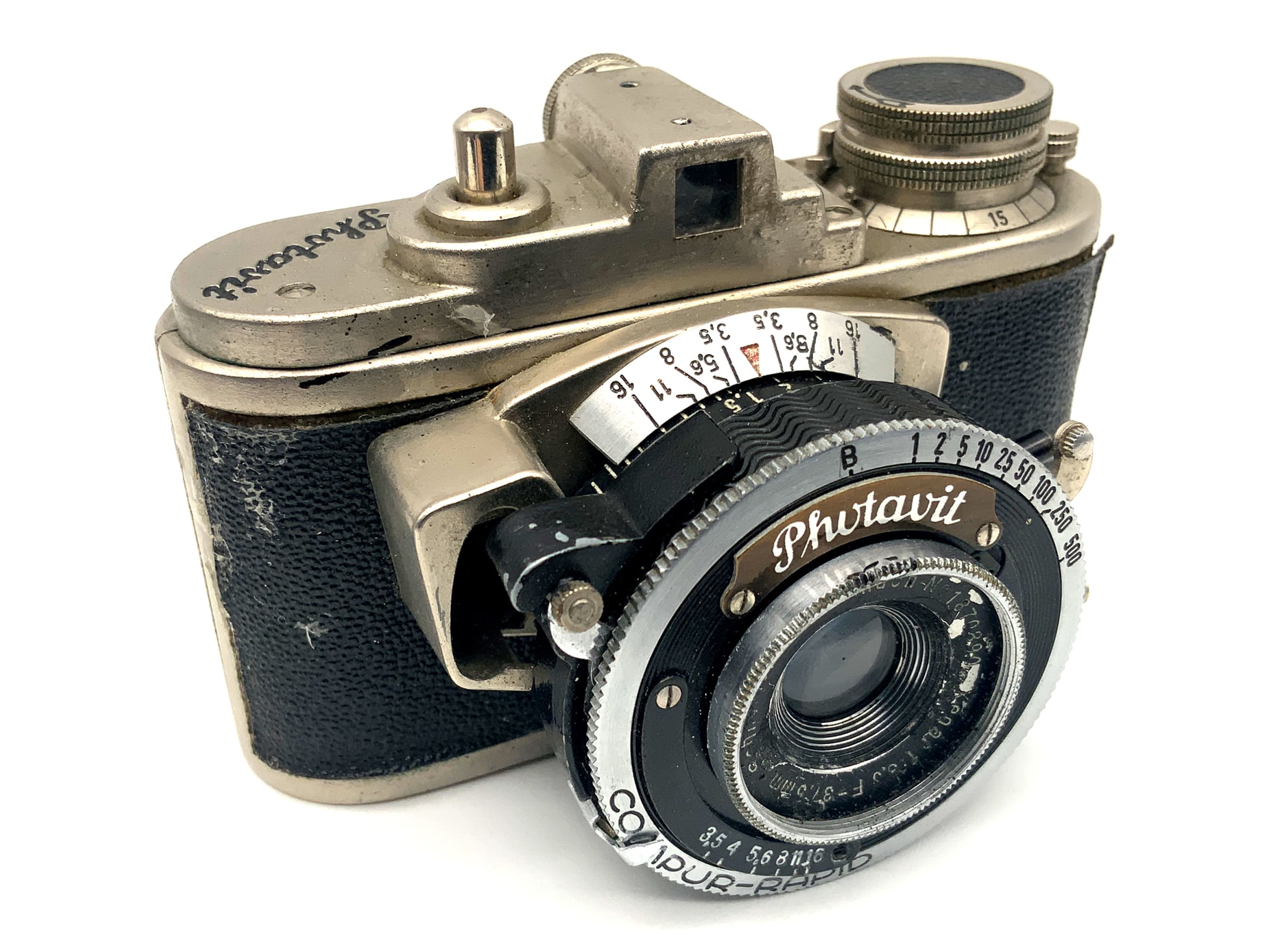 Bolta Photavit viewfinder camera with Schneider Kreuznach Xenar 37.5mm 1:3.5 lens