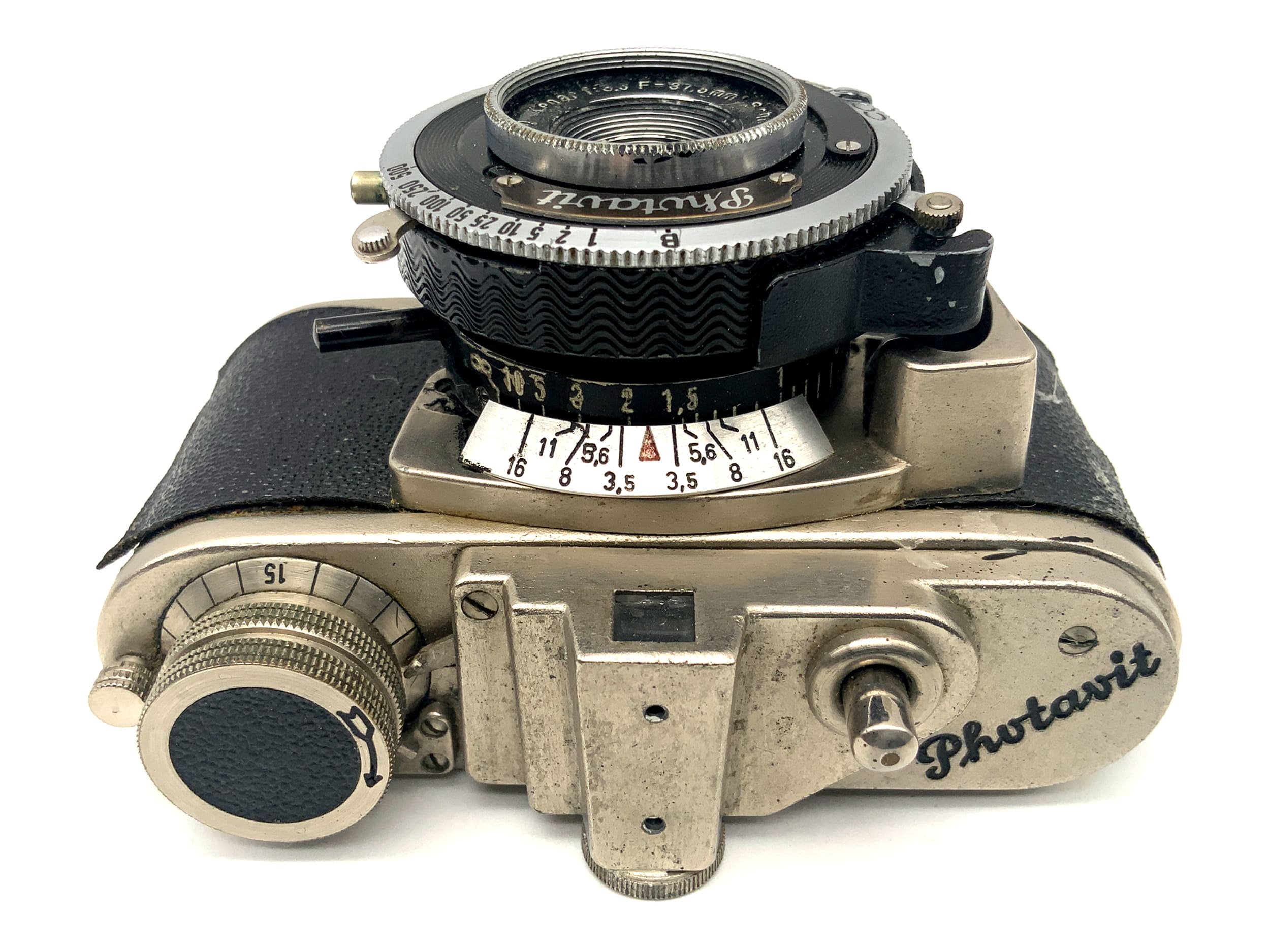 Bolta Photavit viewfinder camera with Schneider Kreuznach Xenar 37.5mm 1:3.5 lens