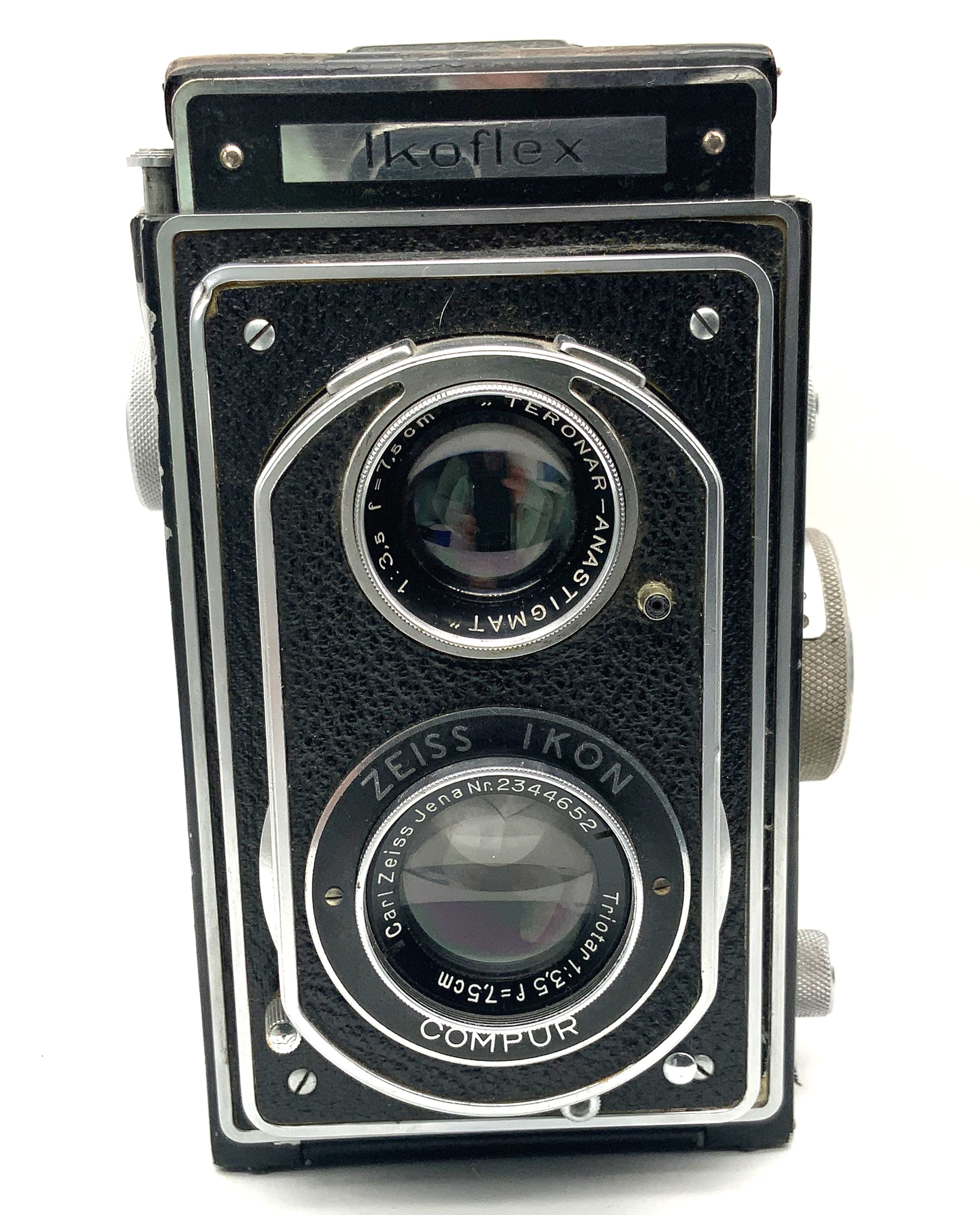 Zeiss Ikon Ikoflex II 852/16 TLR mit Carl Zeiss Triotar 7,5cm 1:3.5 Compur