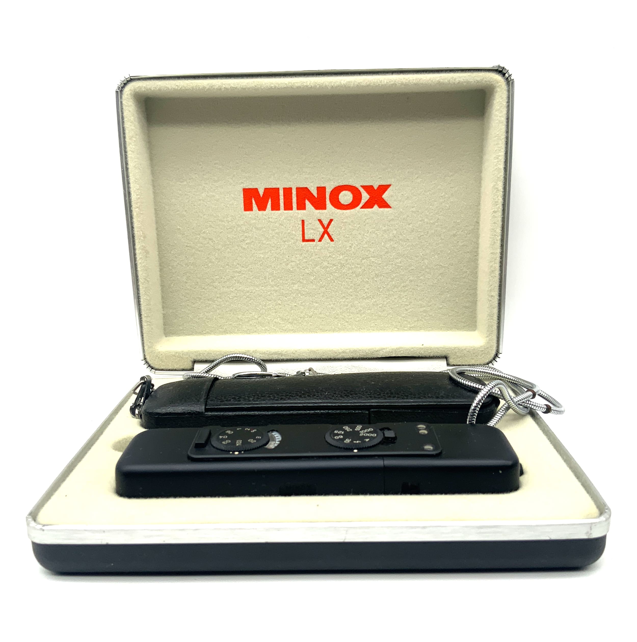 Minox LX miniature camera with Minox 15mm 1:3.5 subminiature camera