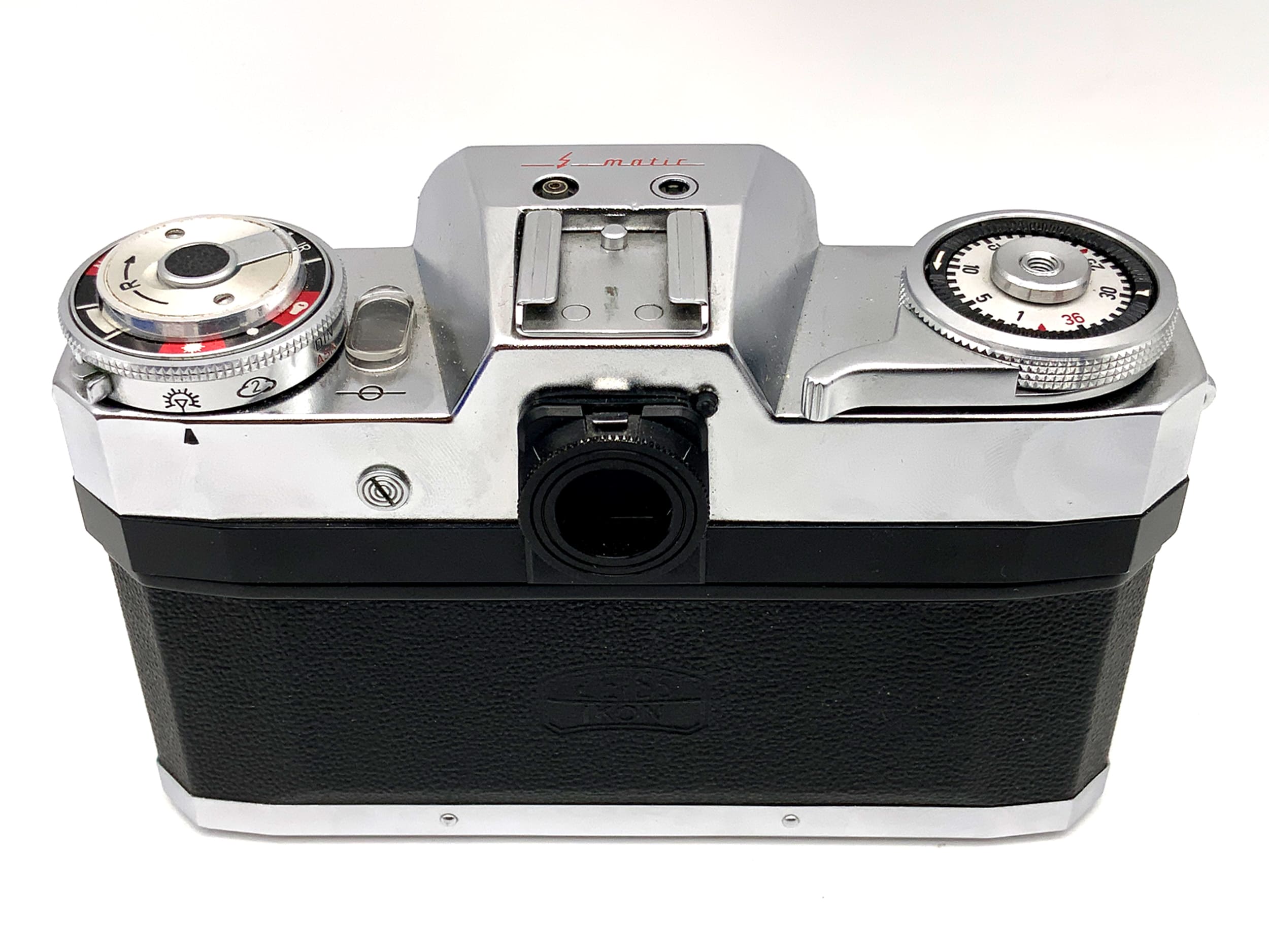 Zeiss Ikon Contaflex 35mm SLR Tessar 2.8/50 Synchro-Compur-X !Beli defect! body