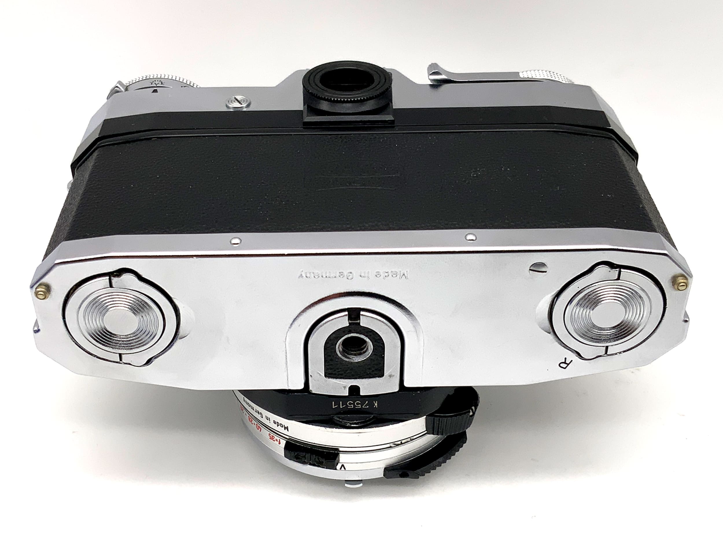 Zeiss Ikon Contaflex 35mm SLR Tessar 2.8/50 Synchro-Compur-X !Beli defect! body