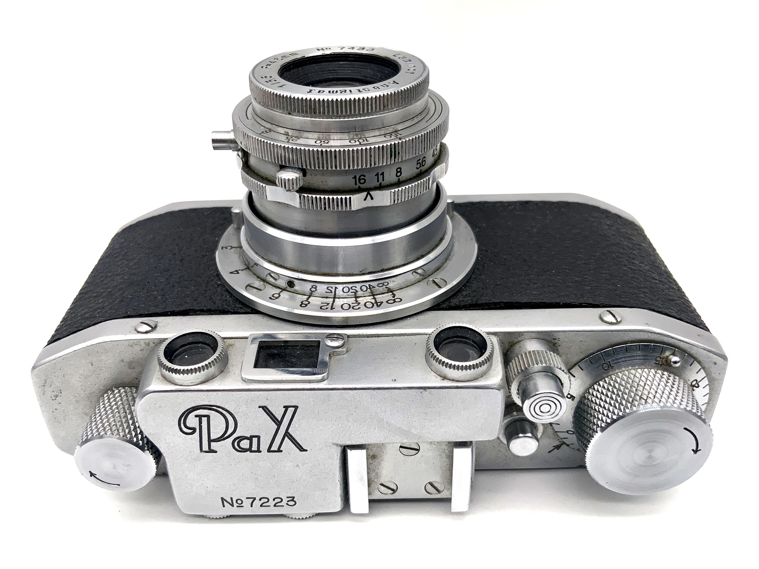 Yamato Pax I viewfinder camera with Luminor 45mm 1:3.5 compact camera analog camera