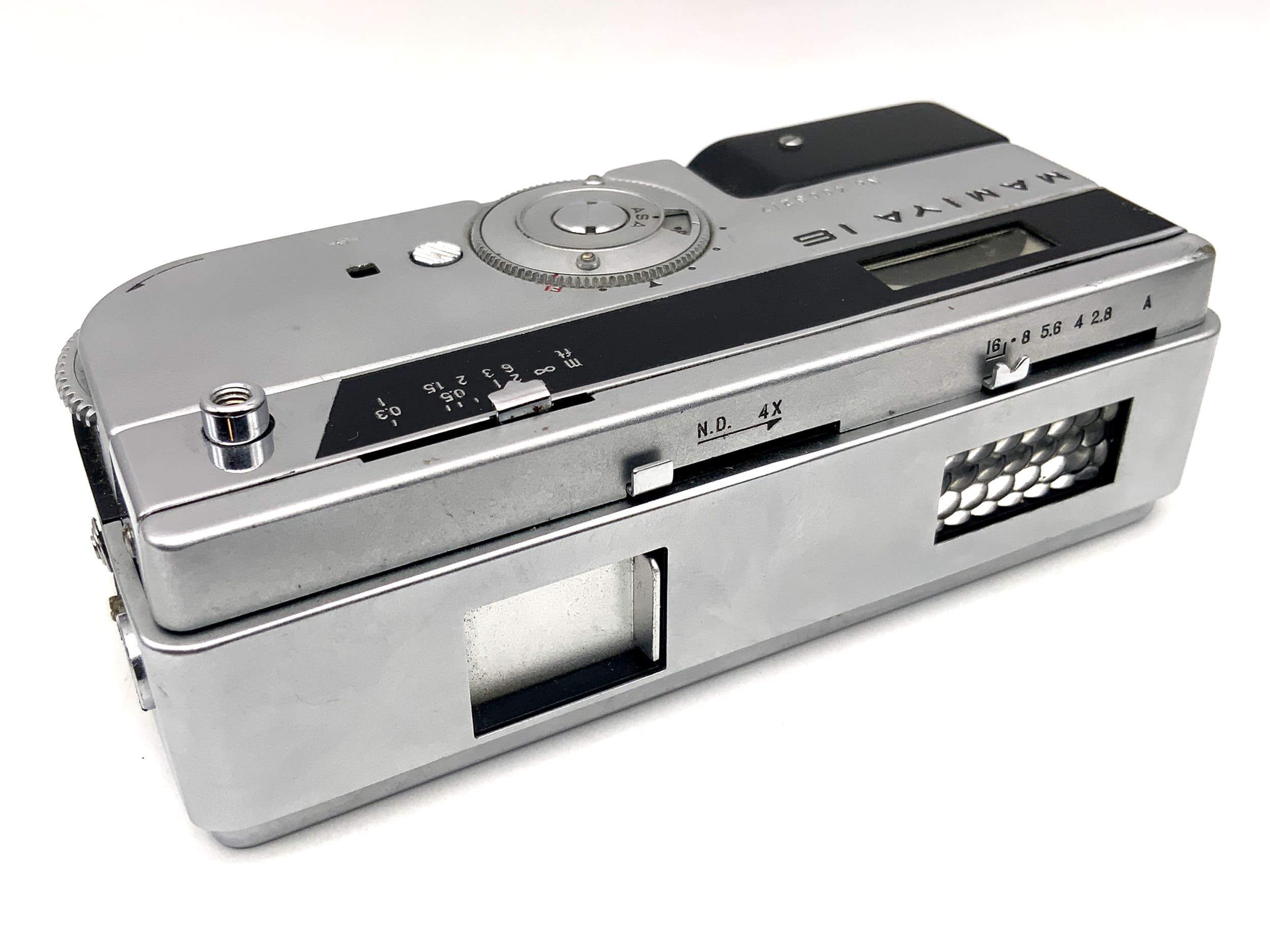 Mamiya 16 miniature camera with subminiature camera