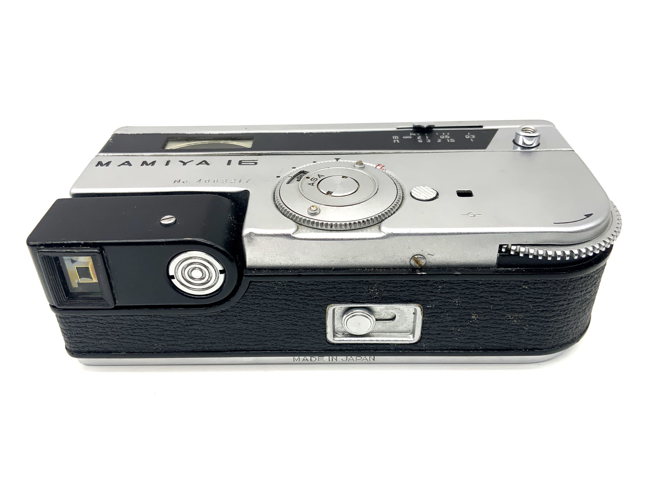 Mamiya 16 miniature camera with subminiature camera