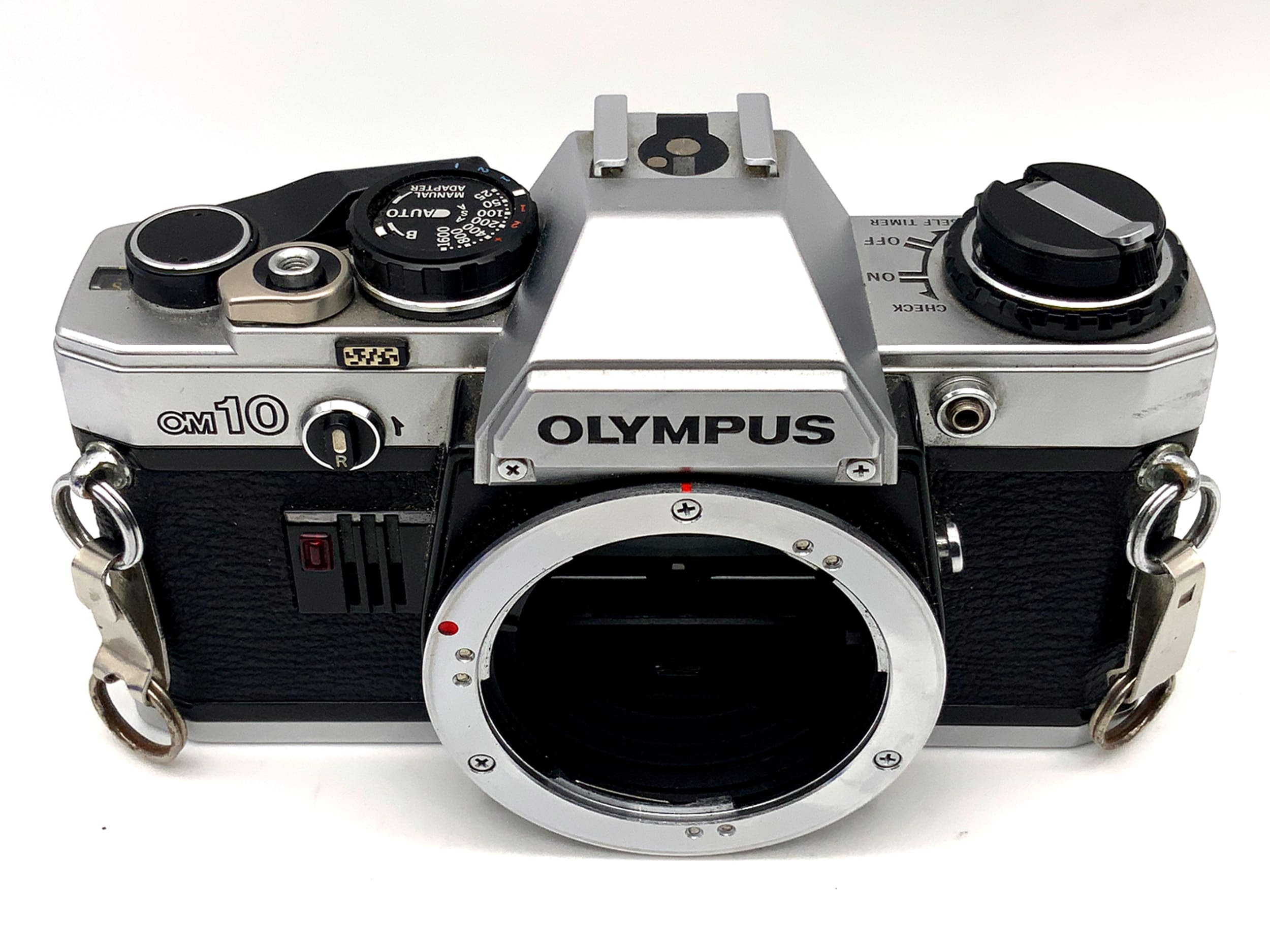 Olympus OM 10 35mm SLR analog camera body (Olympus OM)