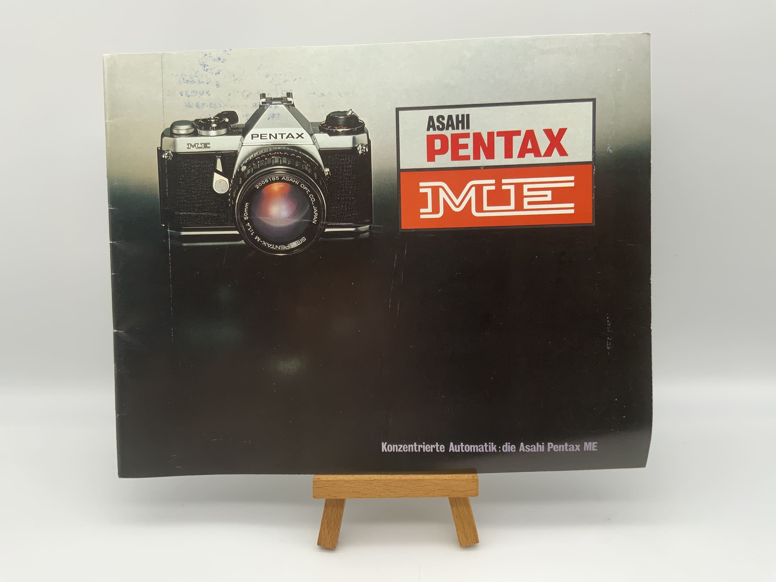 Asahi Pentax ME Brochure Magazine Prospectus German