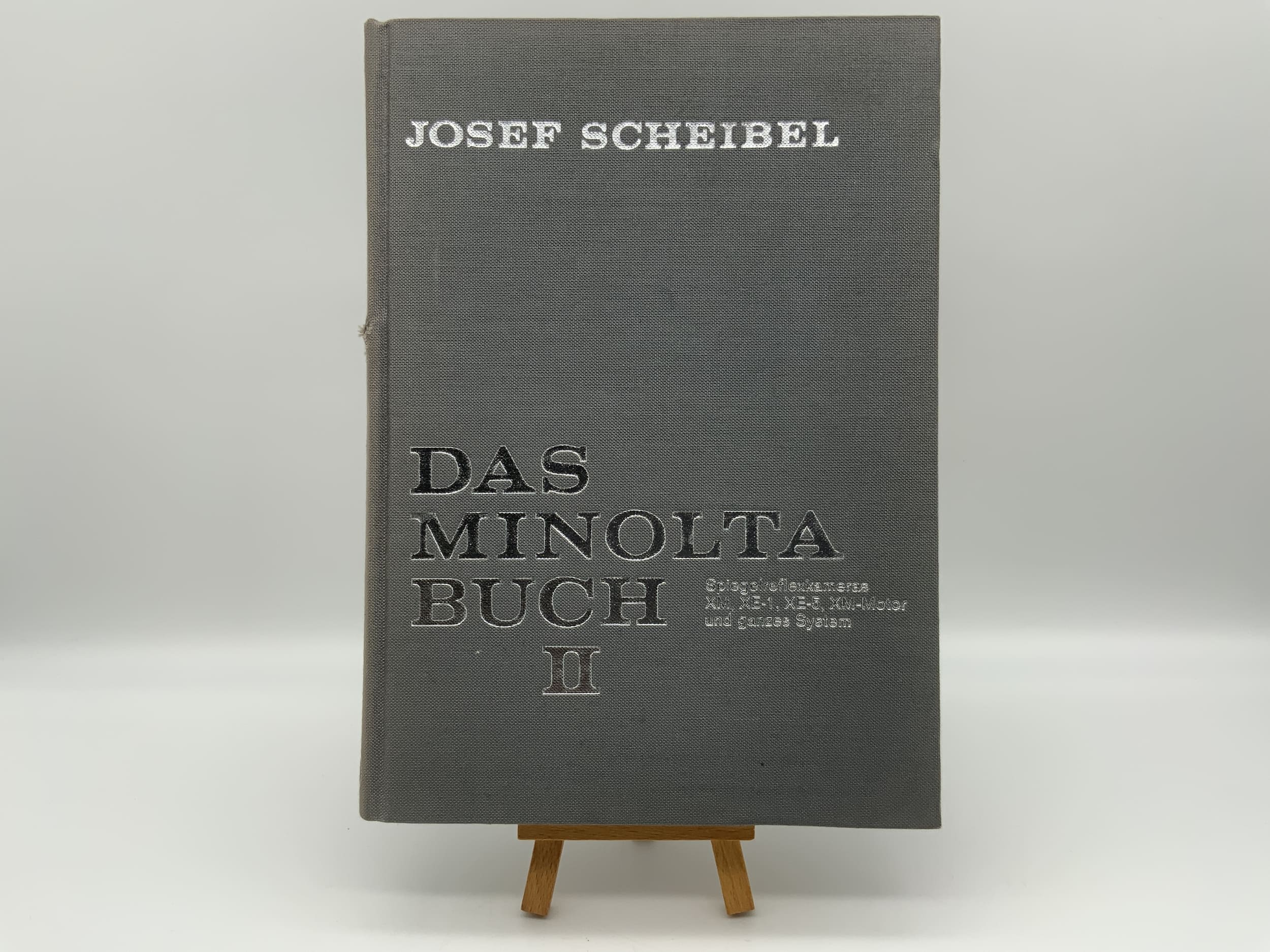 Josef Scheibel XM, XE-1, XE-5, XM-Motor The Minolta Book II Book German