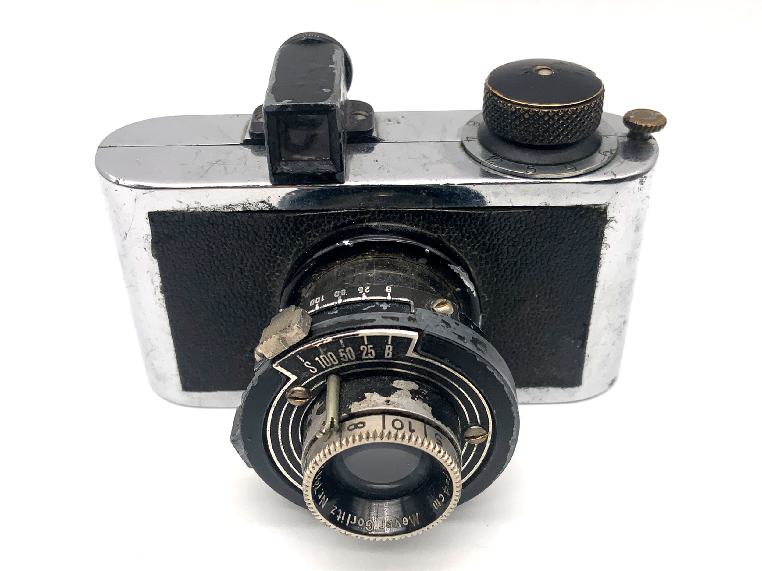 Bolta Boltavit Photavit miniature camera with Meyer Görlitz Trioplan 4cm 1:3.5