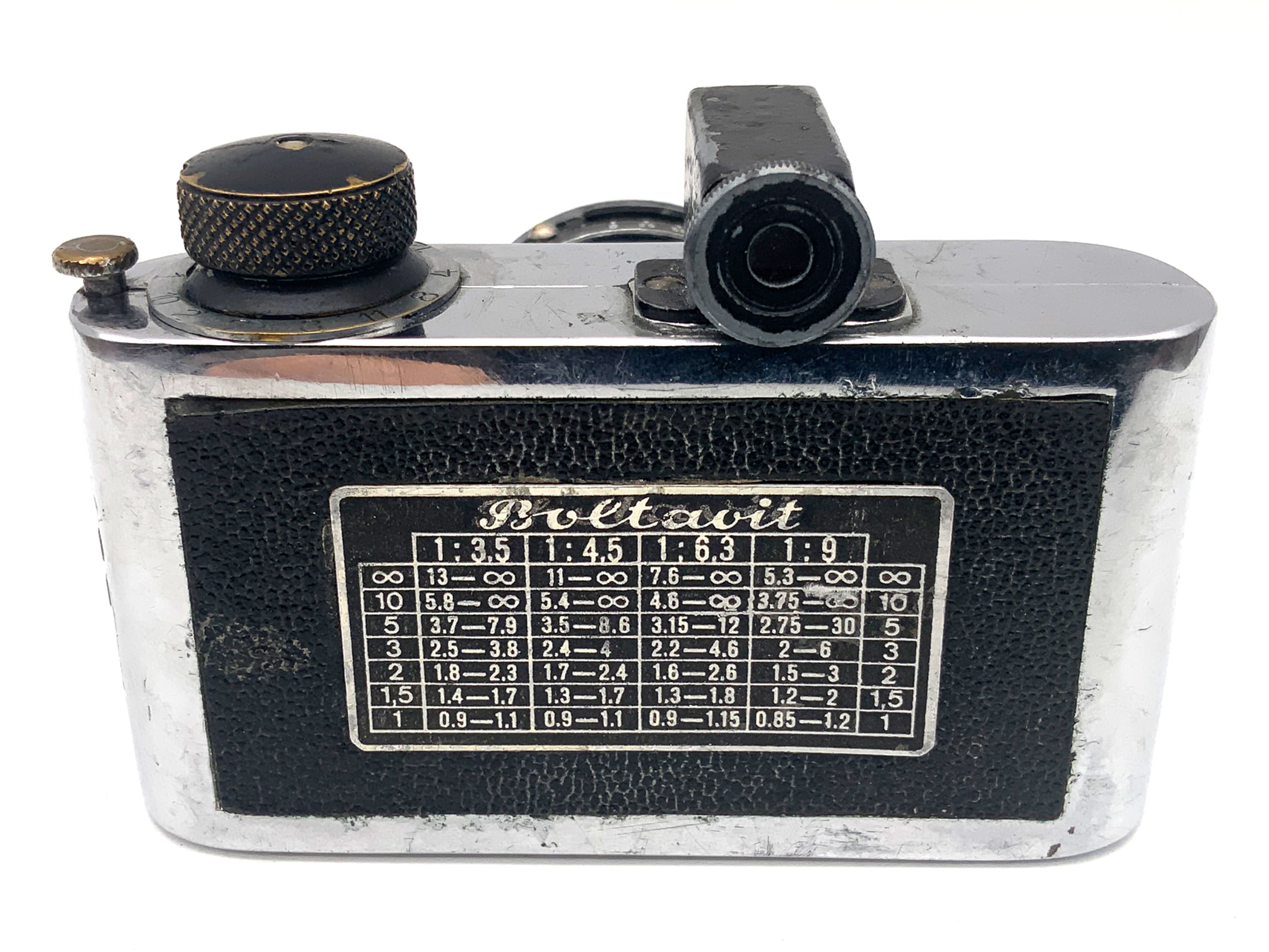 Bolta Boltavit Photavit miniature camera with Meyer Görlitz Trioplan 4cm 1:3.5