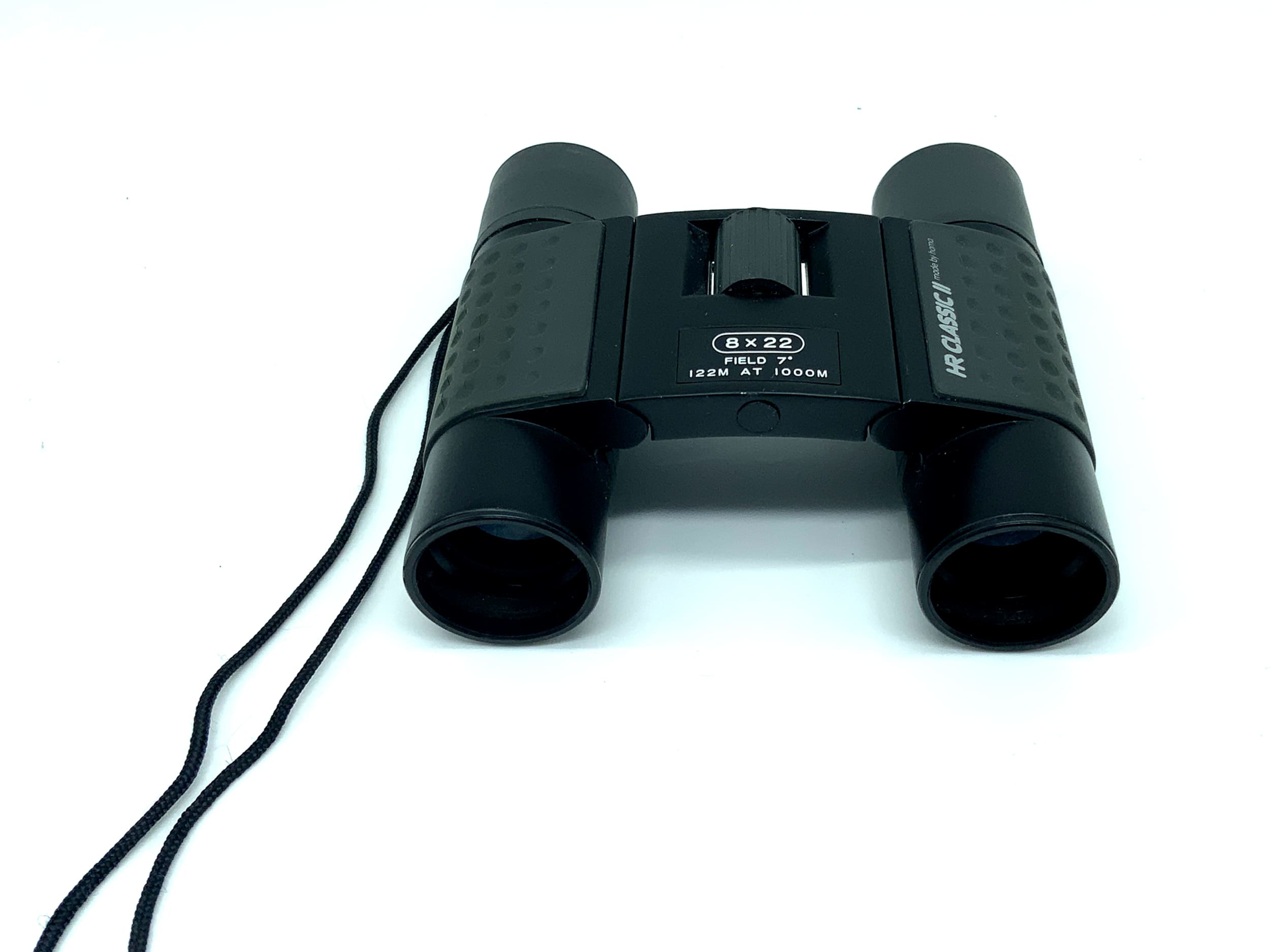 Hama HR Classic II 8x22 Binoculars 122m/1000m Prism Binoculars Field Glasses