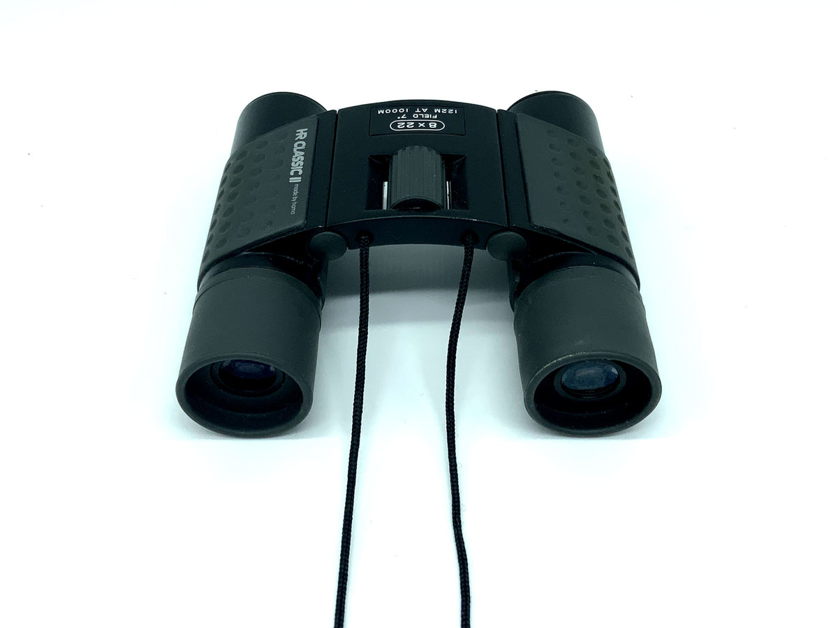 Hama HR Classic II 8x22 Binoculars 122m/1000m Prism Binoculars Field Glasses