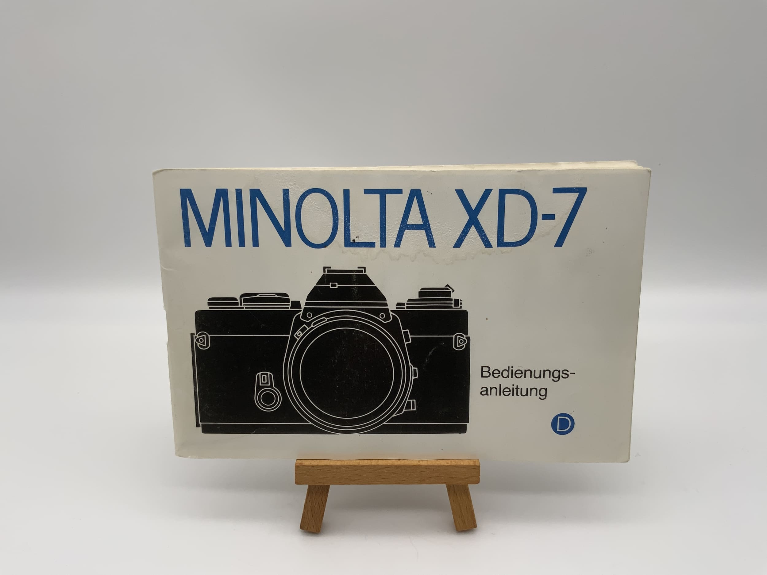 Minolta XD-7 User Manual (German)