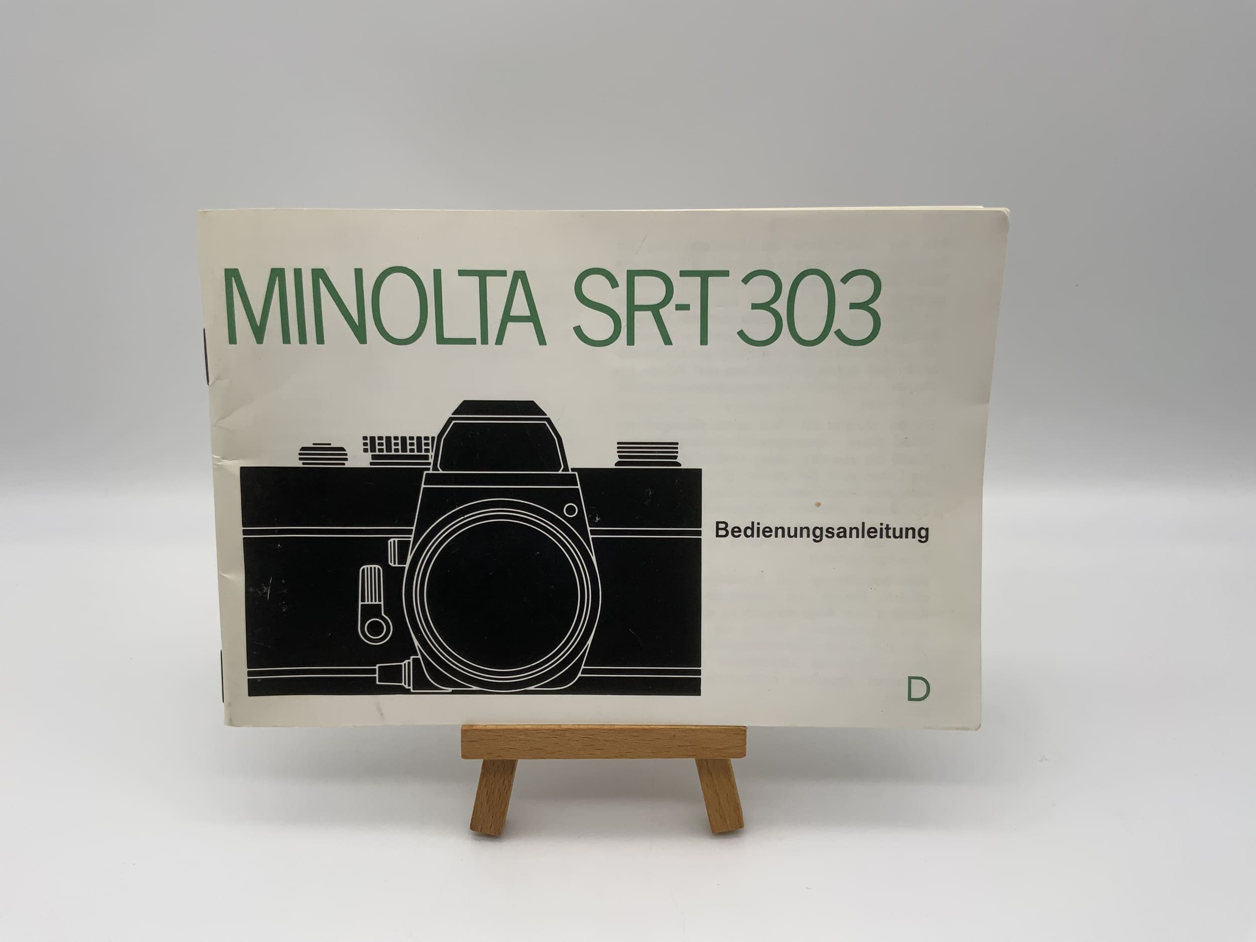 Minolta SRT 303 User Manual (German)