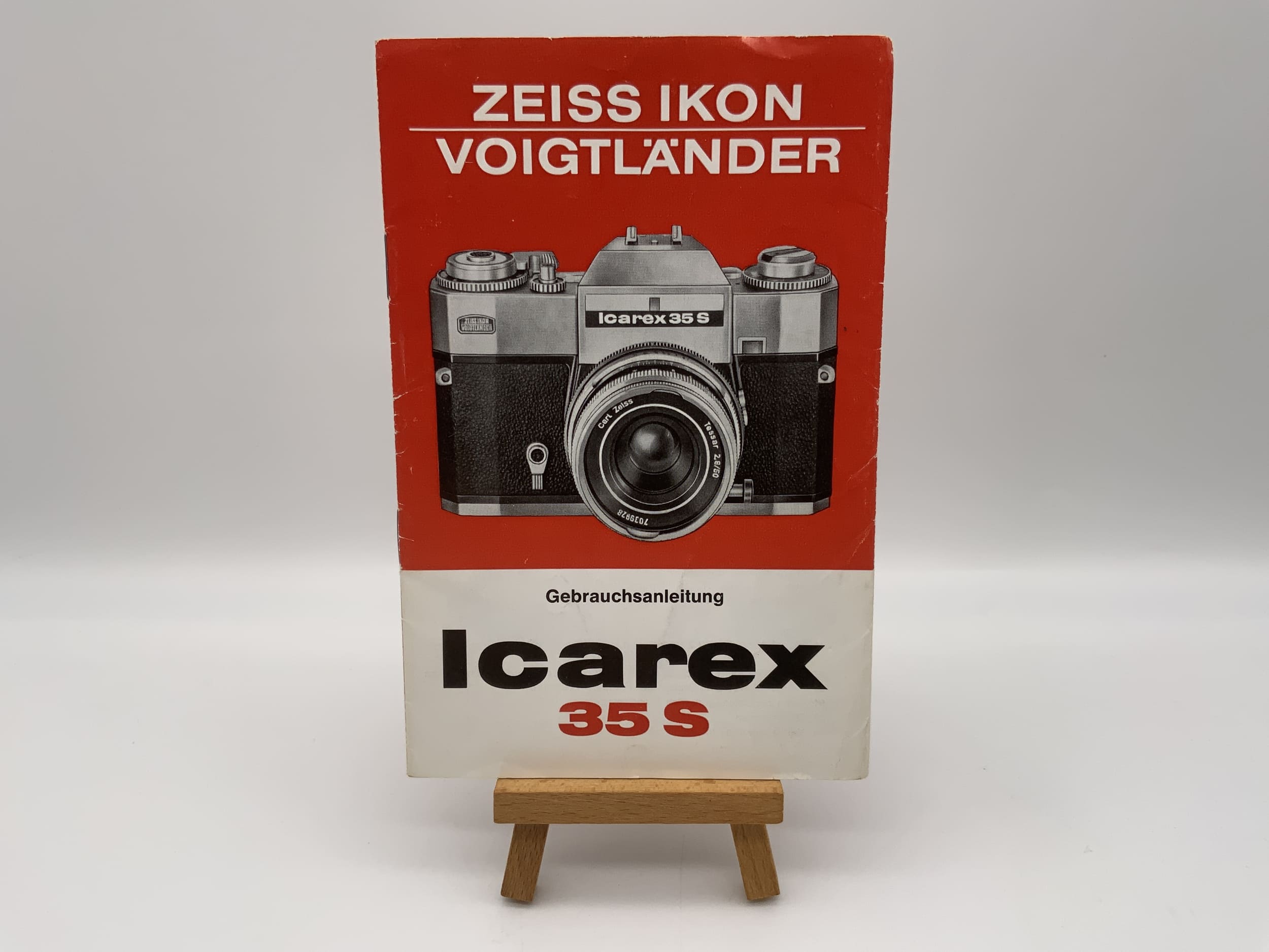 Voigtländer Icarex 35S Zeiss Ikon Operating Instructions German