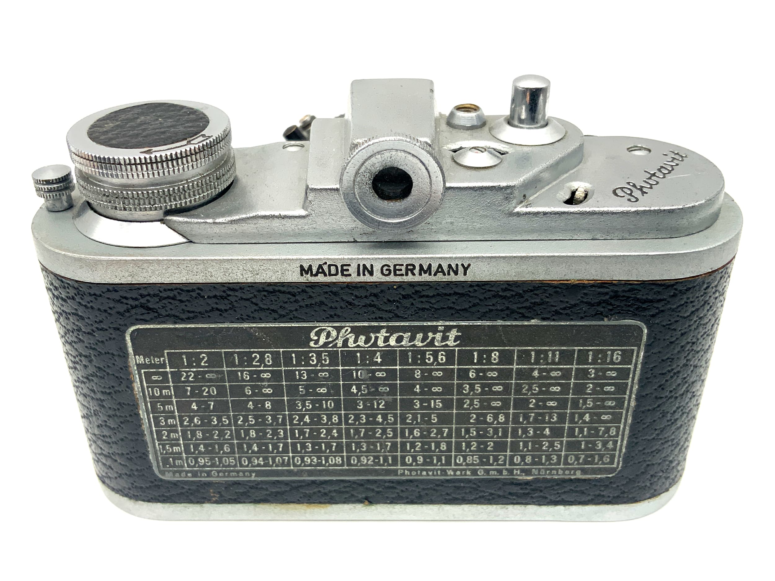 Bolta Photavit V miniature camera with Schneider Kreuznach Radionar 37.5mm 1:3.5 lens