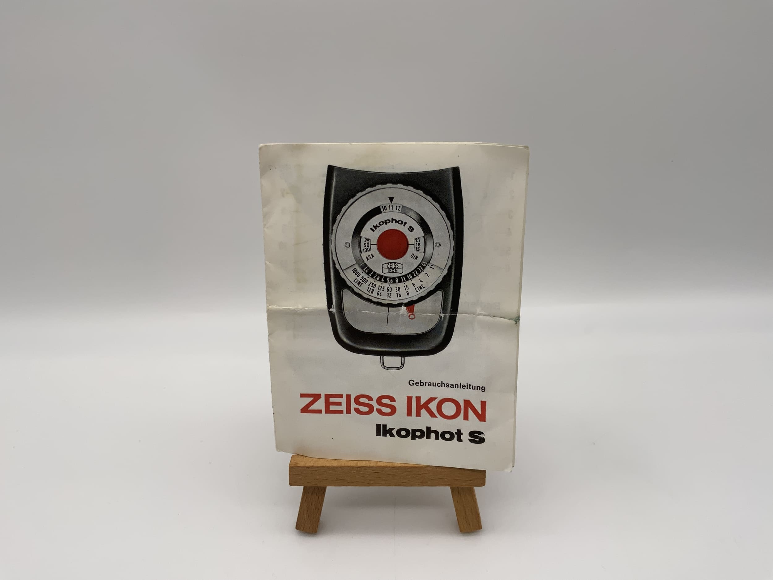 Zeiss Ikon Ikophot S User Manual (German)